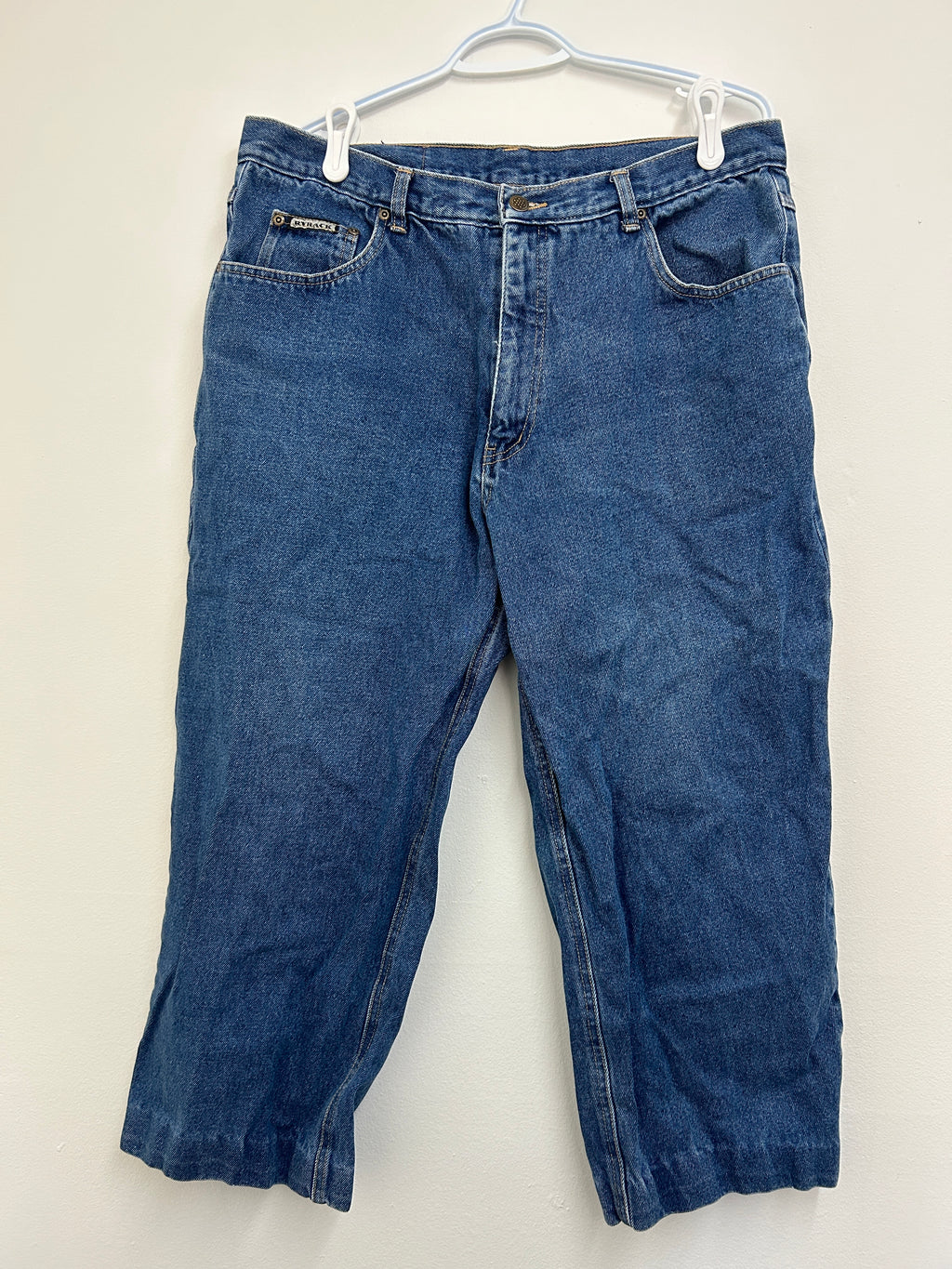 Jeans bleu coupe droite — Ryback