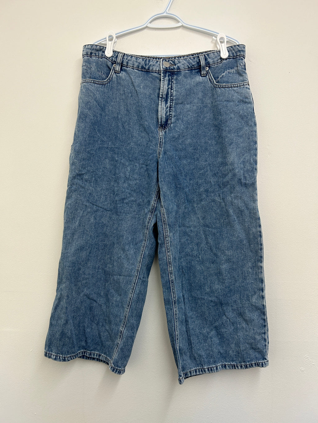 Bermuda en denim bleu — R Jeans