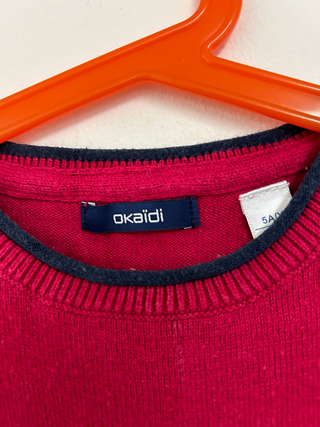 Chandail rouge à motif animal — Okaïdi