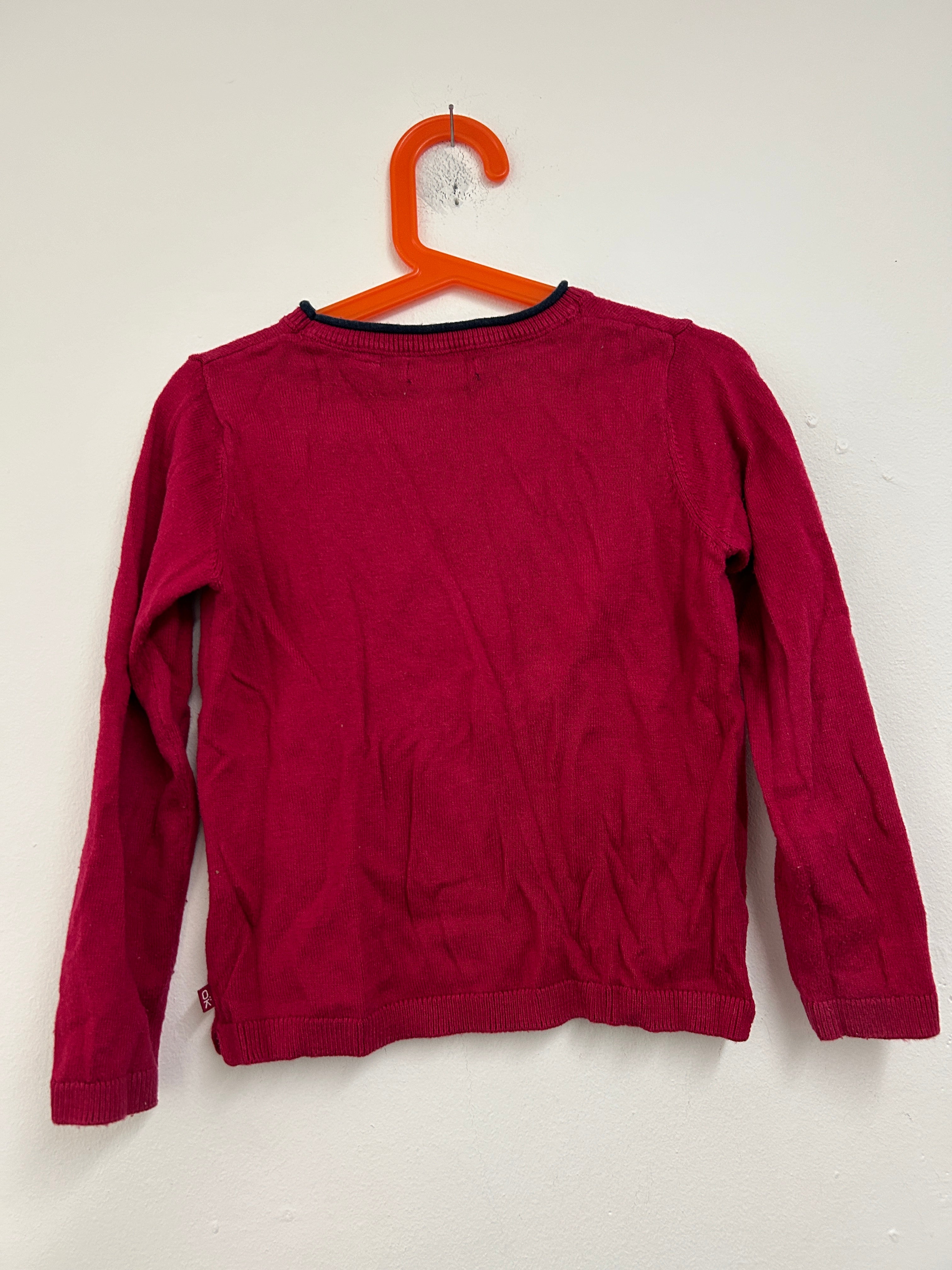 Chandail rouge à motif animal — Okaïdi