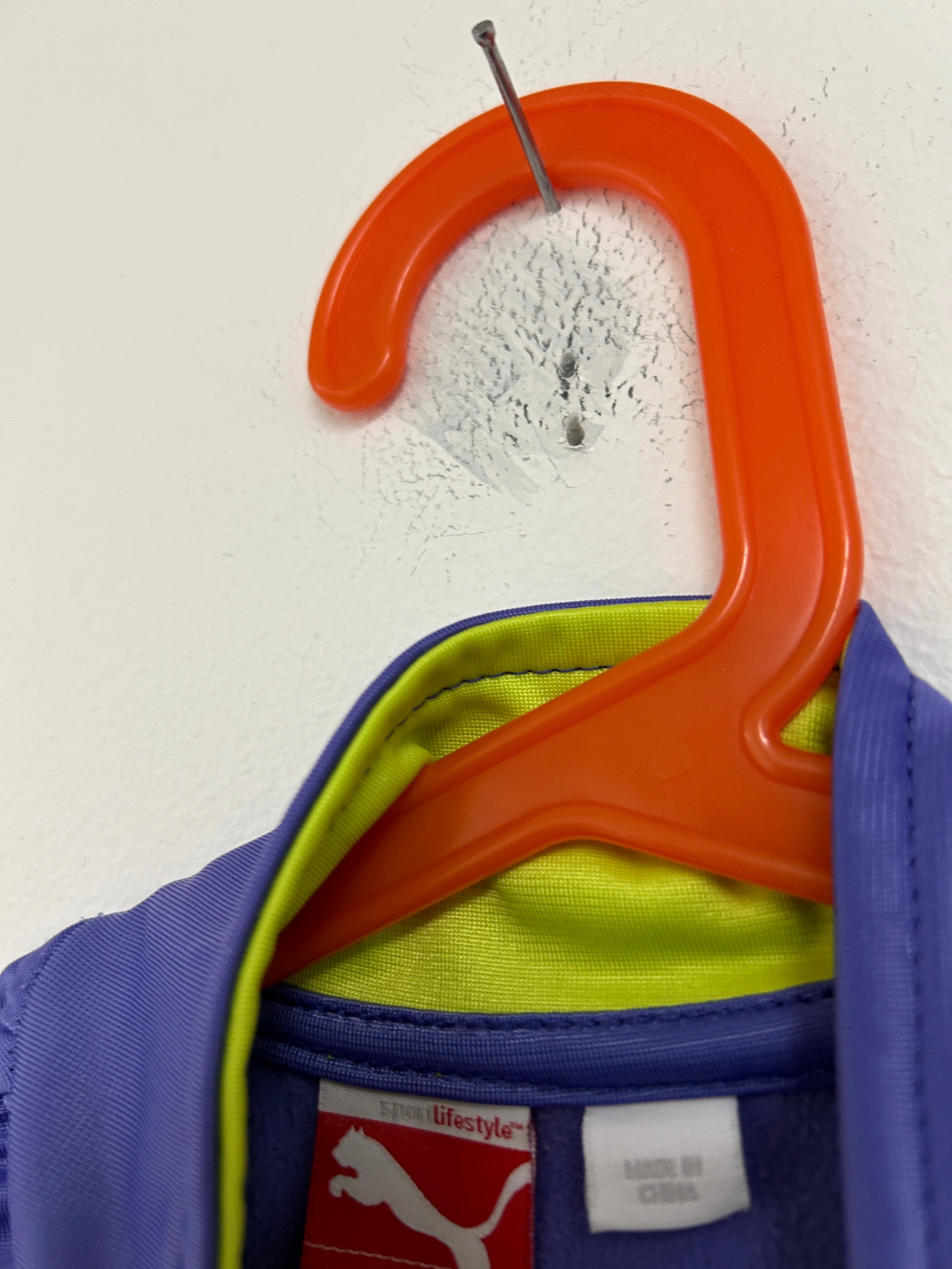 Veste de sport violette et verte — Puma