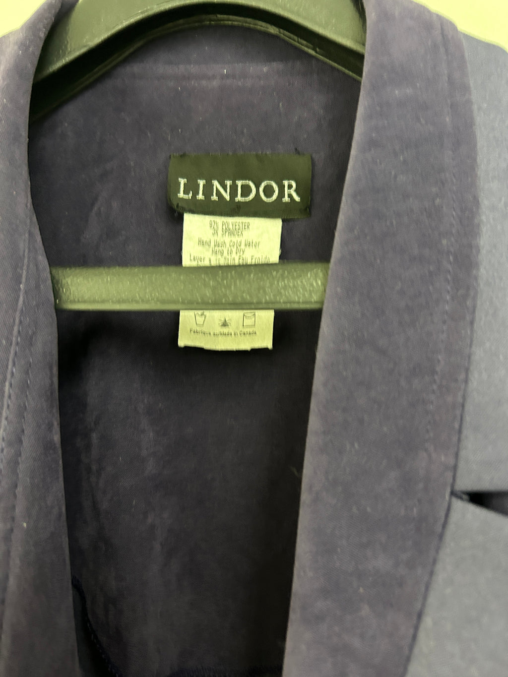 Veston en suédine violet — LANDOR