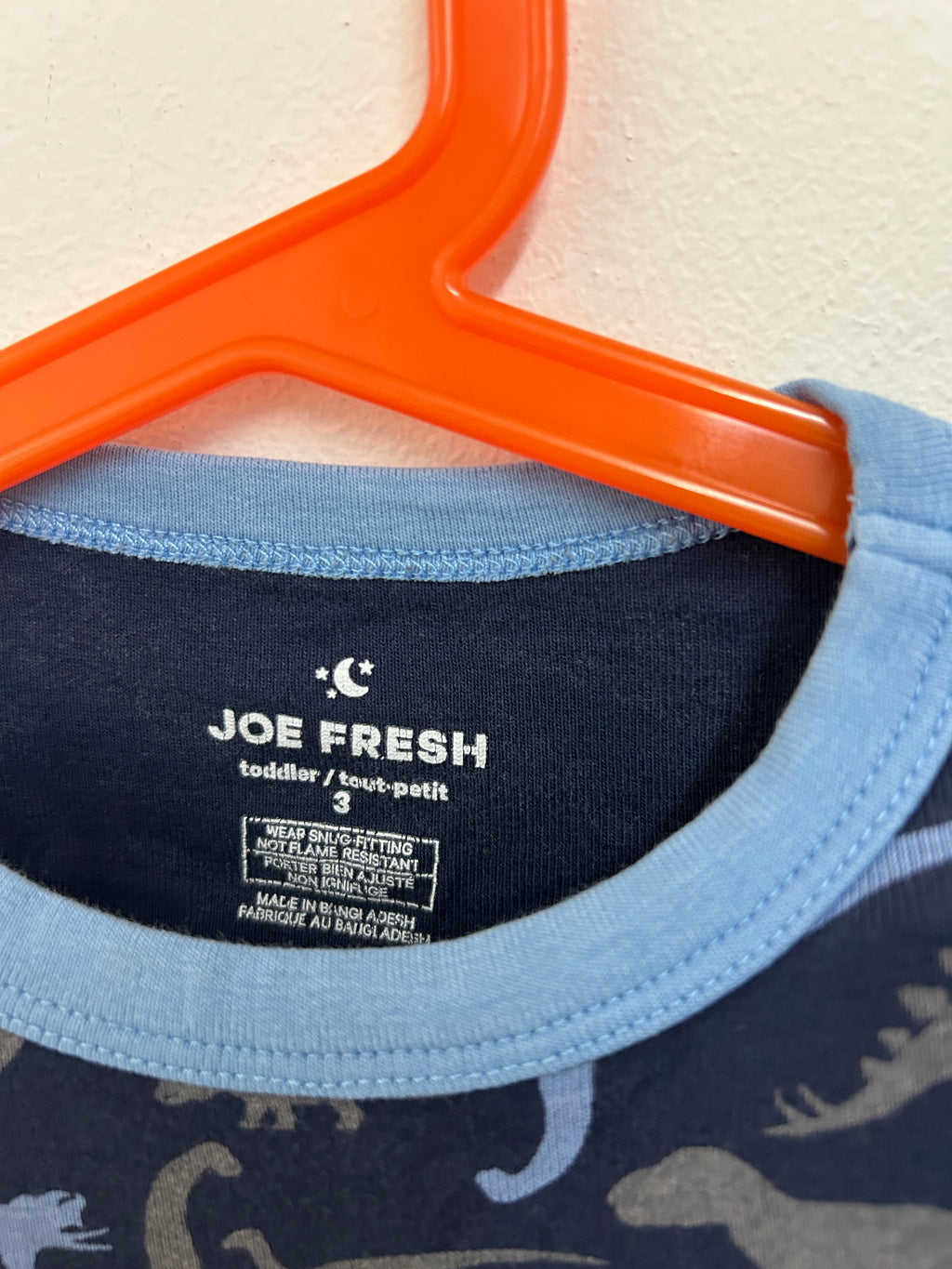 Pyjama à motifs de dinosaures 2 morceaux