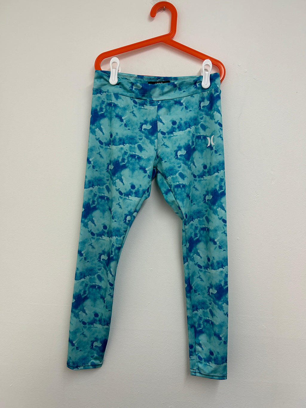 Legging bleu à motifs aquarelle — Hurley