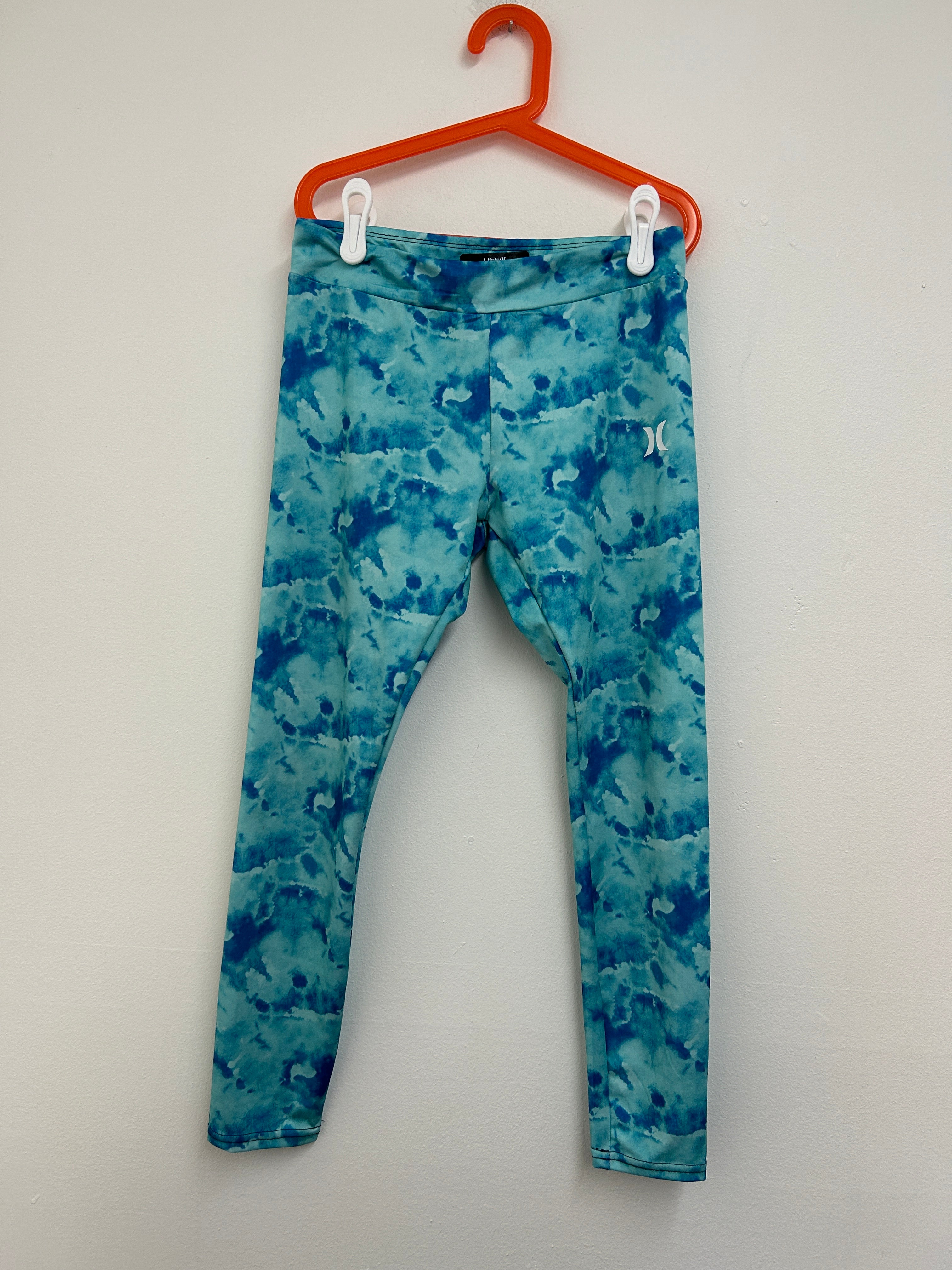 Legging bleu à motifs aquarelle — Hurley