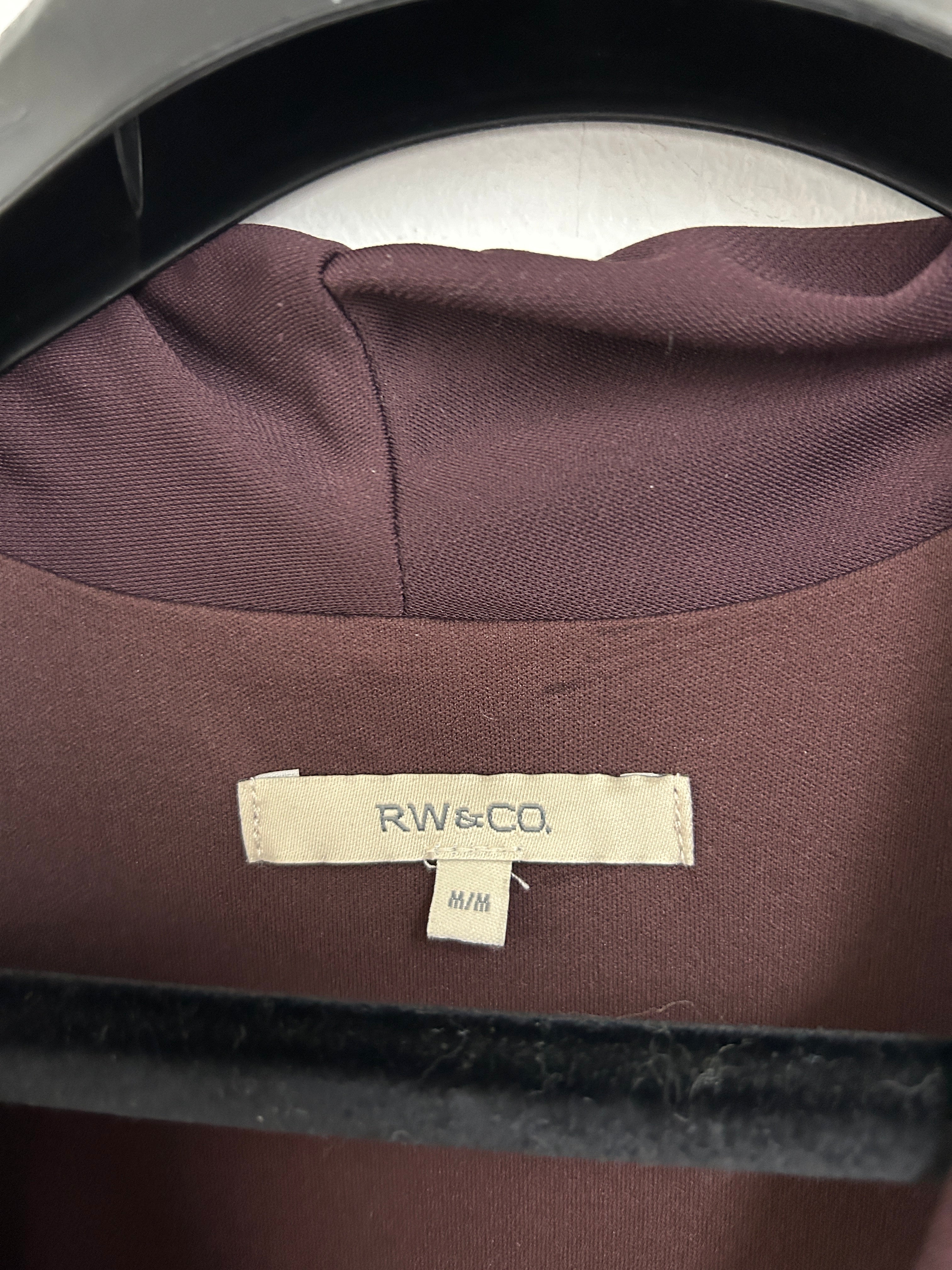 Robe portefeuille prune — RW&CO