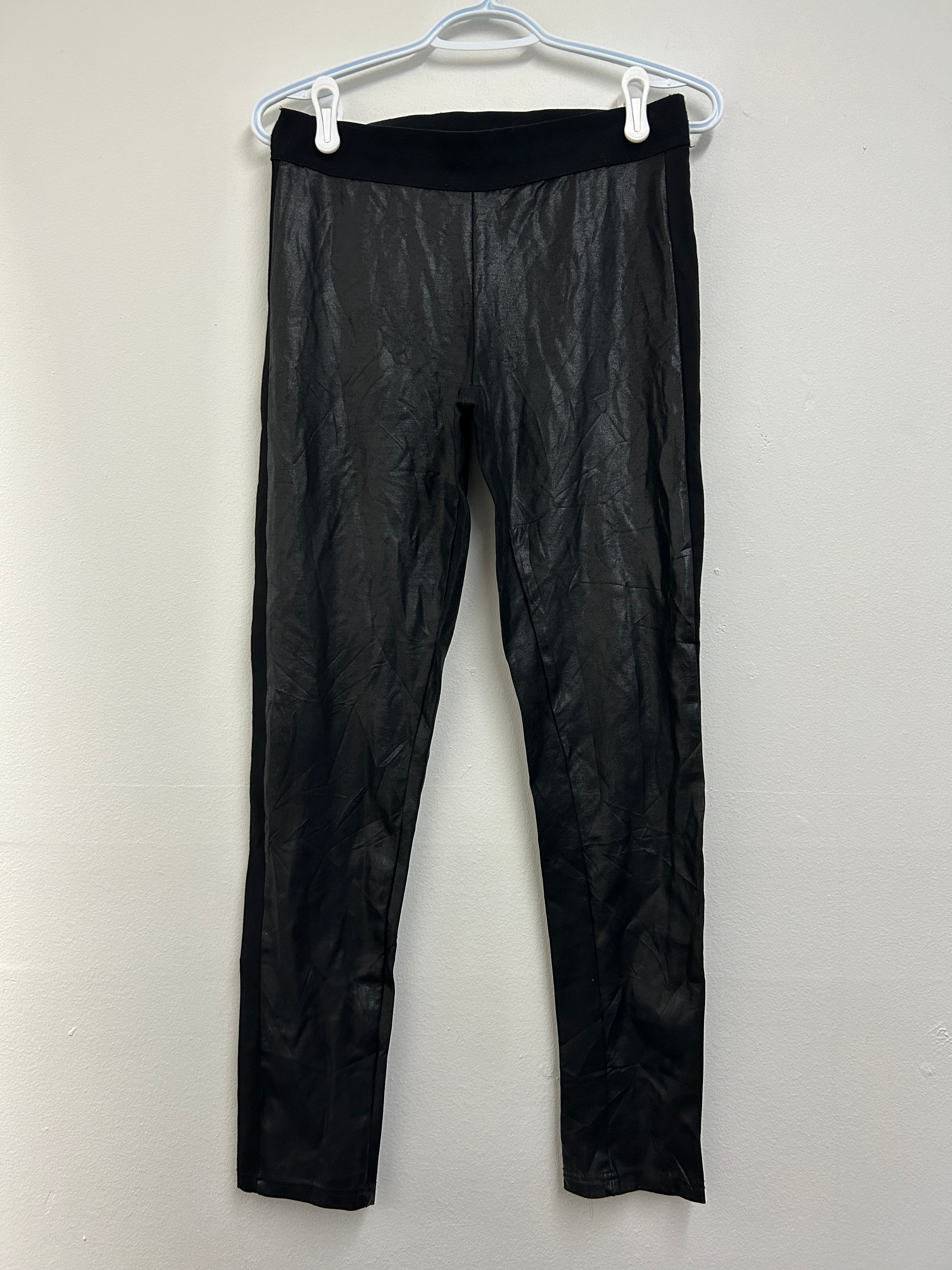 Legging noir effet cuir — Air LDI