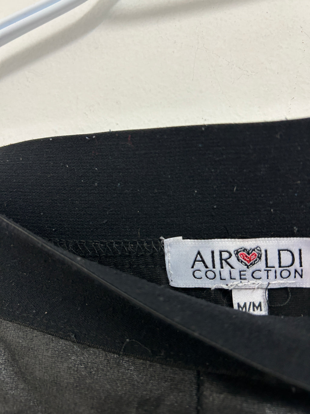 Legging noir effet cuir — Air LDI