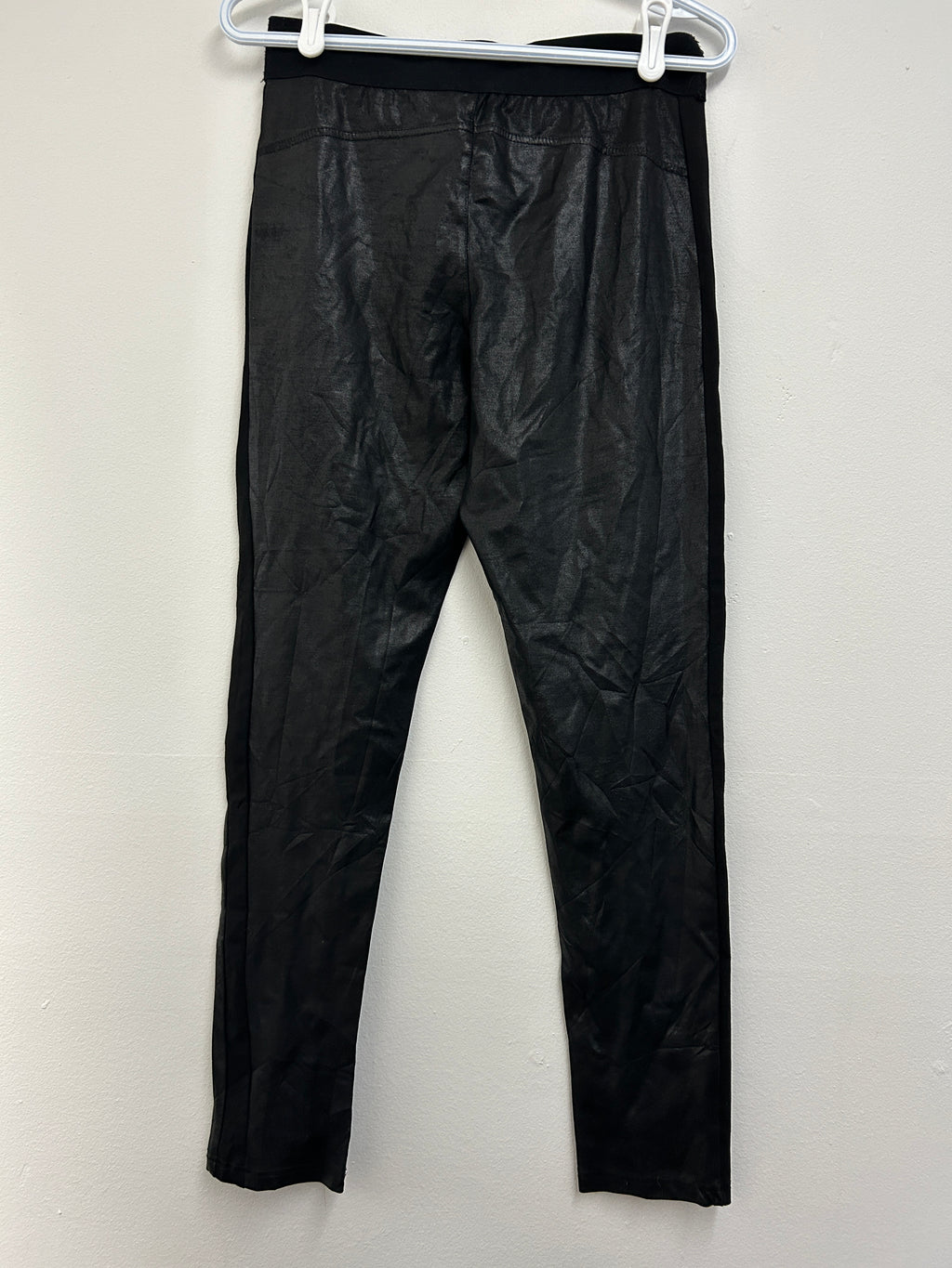 Legging noir effet cuir — Air LDI