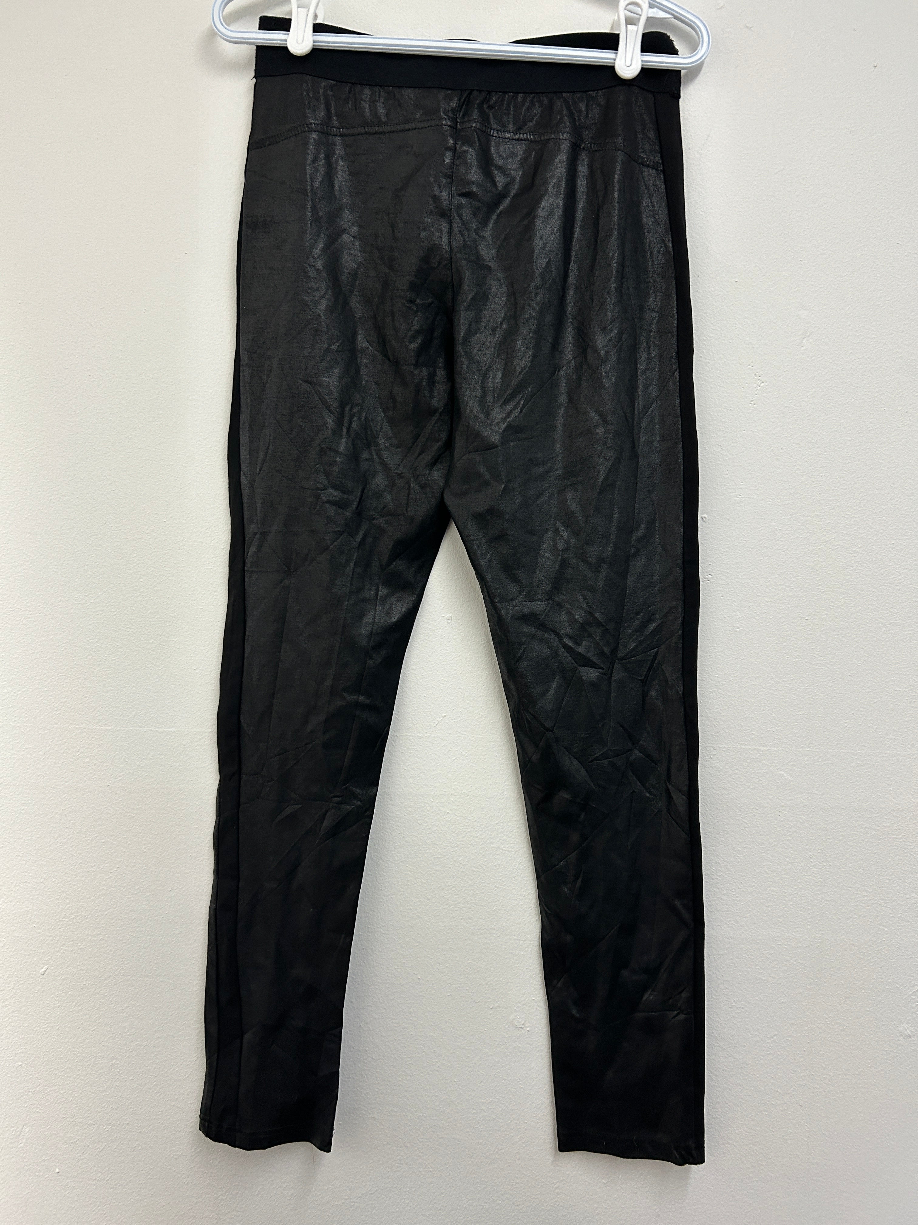 Legging noir effet cuir — Air LDI