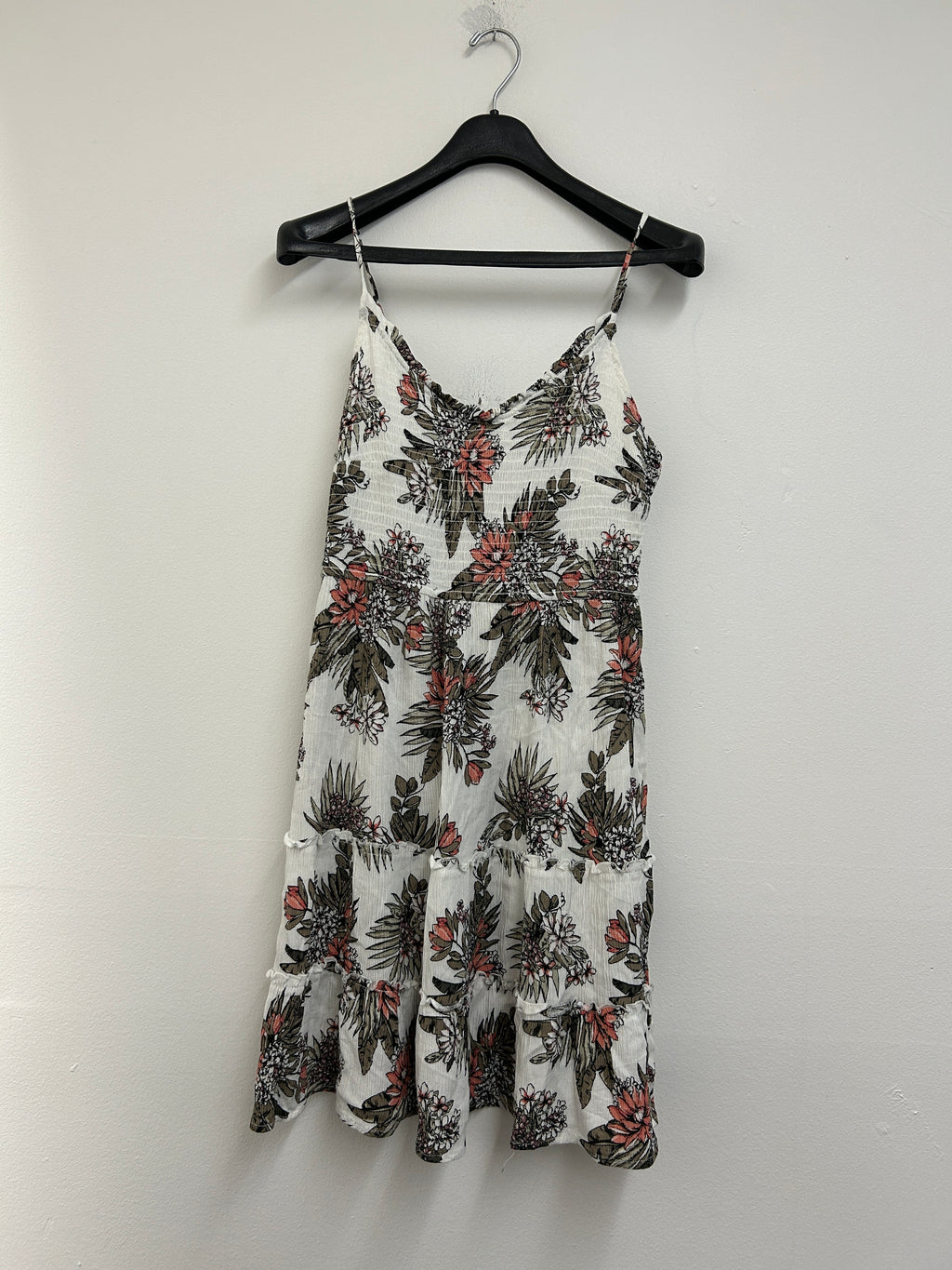 Robe à bretelles à fleurs