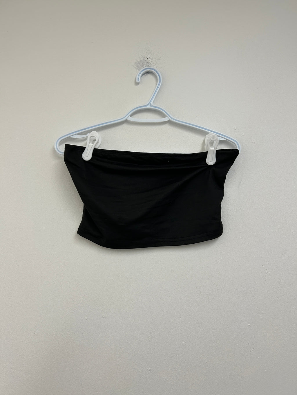 Bandeau noir basique à bretelles