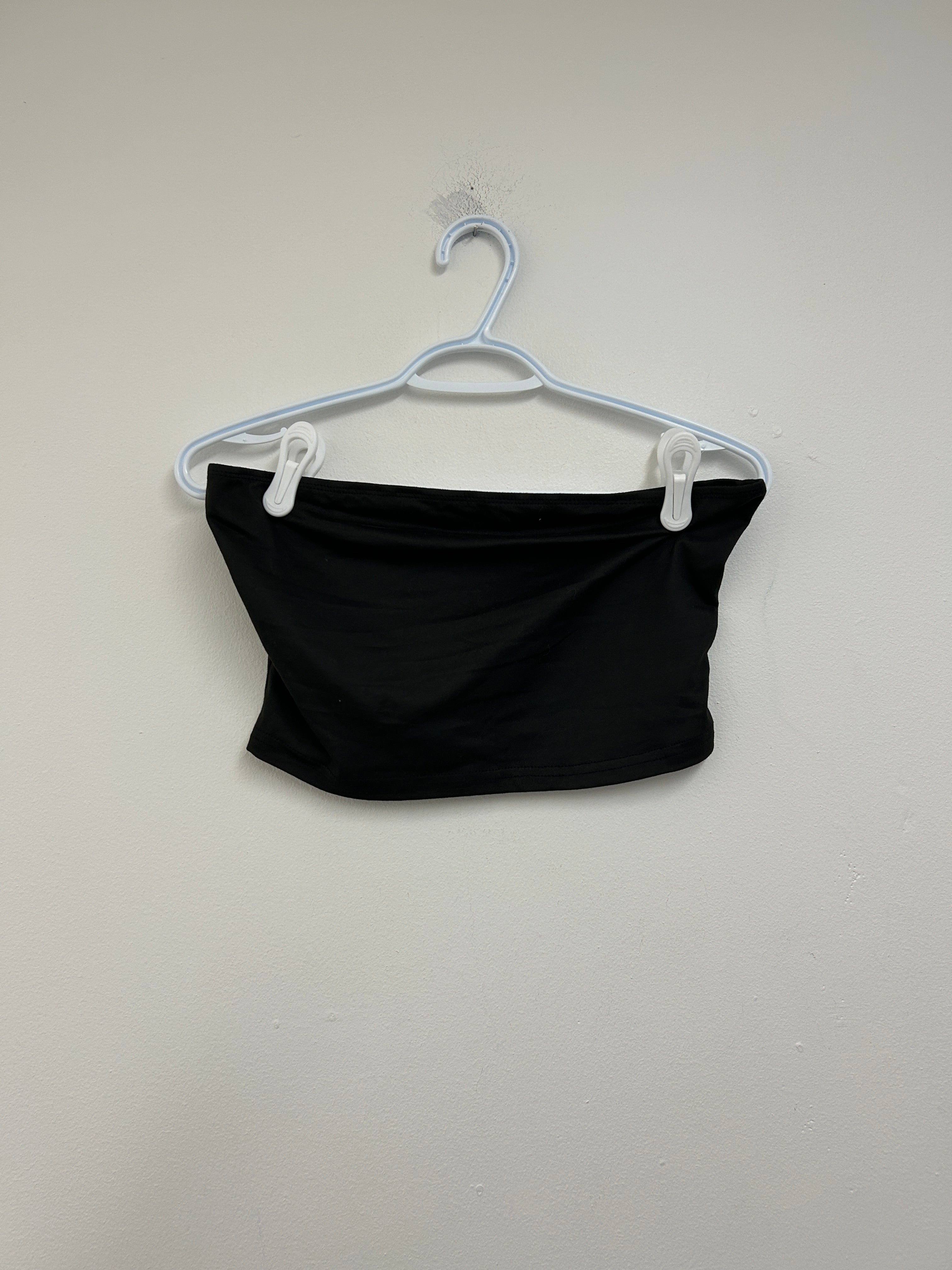 Bandeau noir basique à bretelles