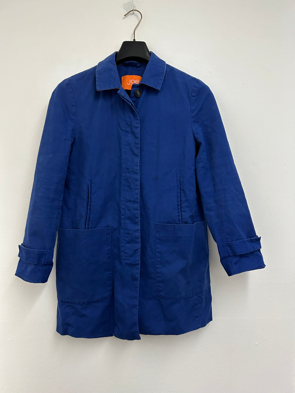 Manteau bleu cobalt à poches — Joe Fresh