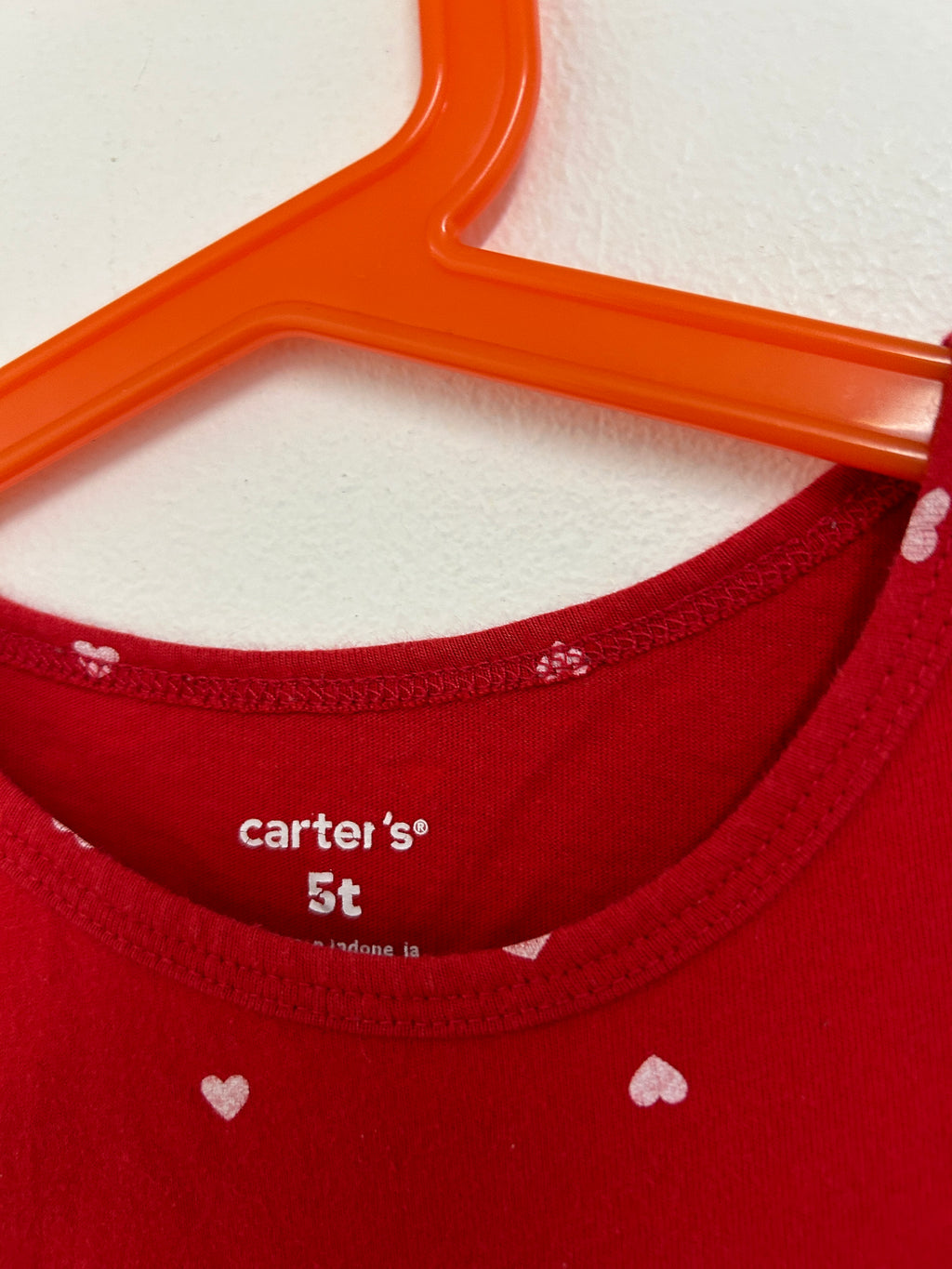 Robe rouge à cœurs — carter’s