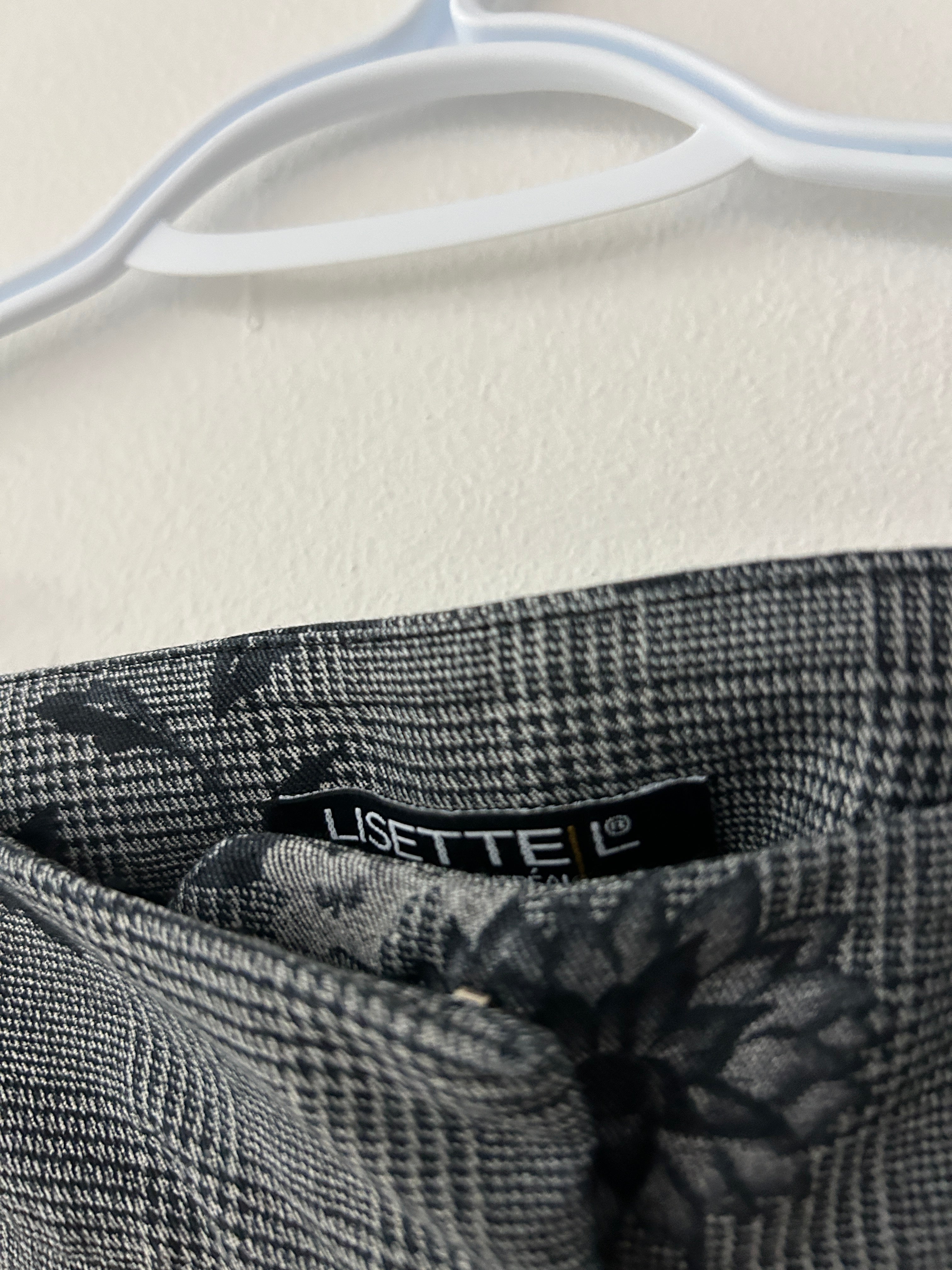 Pantalon à motif floral et carreaux — Lisettel