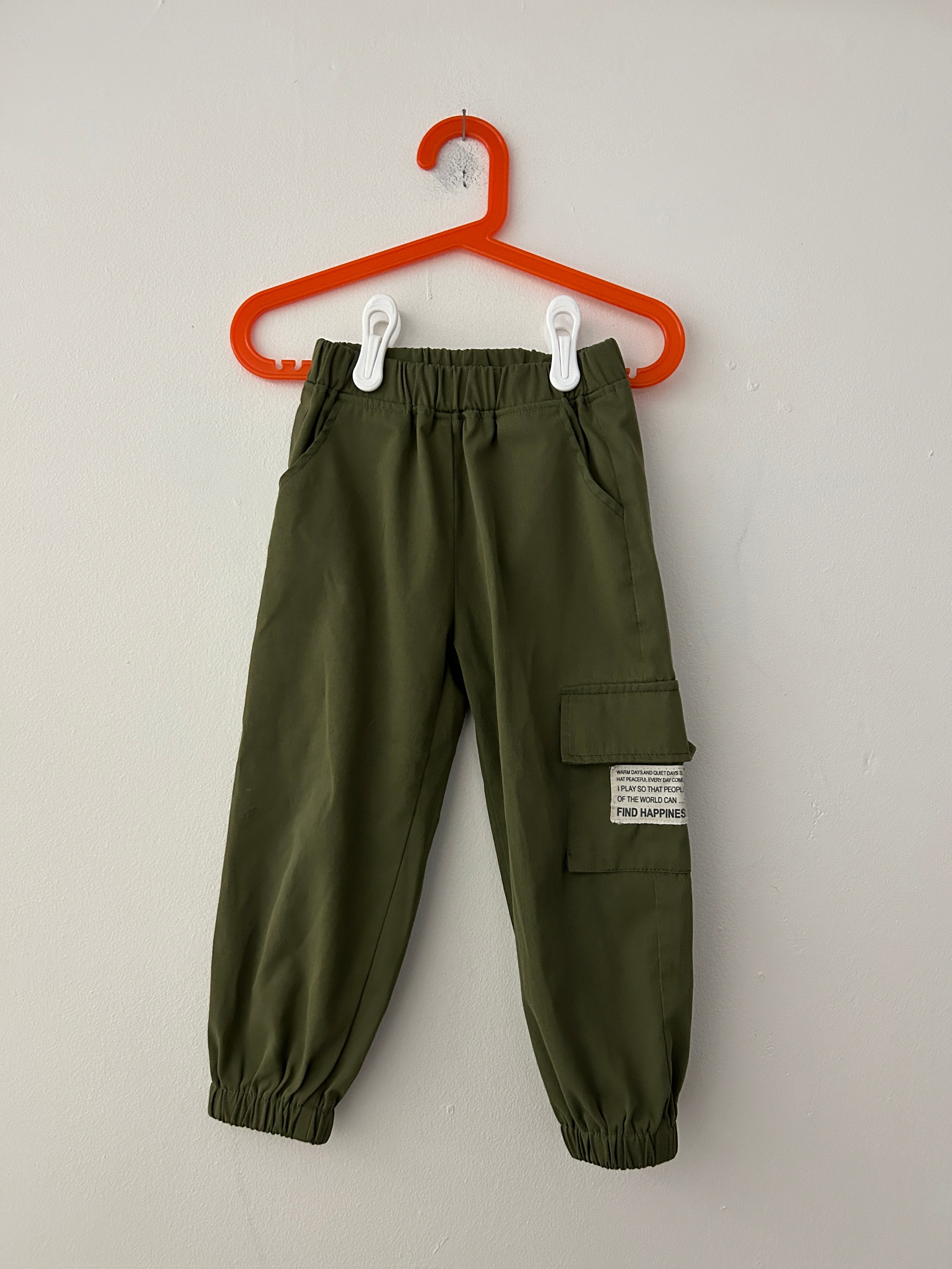 Pantalon cargo vert kaki — PatPat