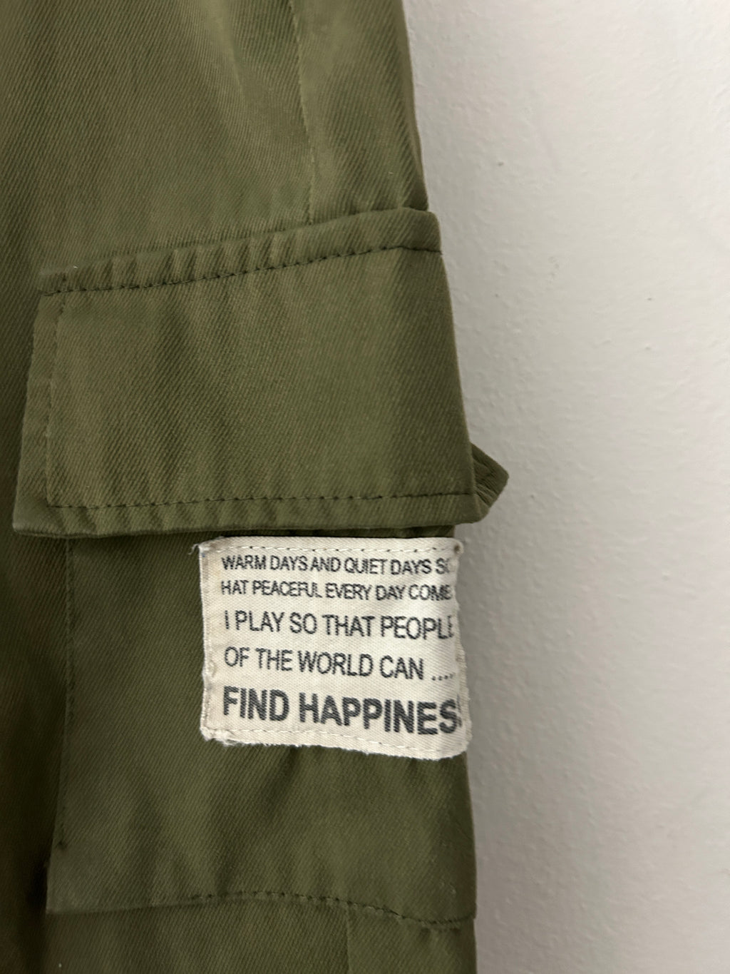 Pantalon cargo vert kaki — PatPat