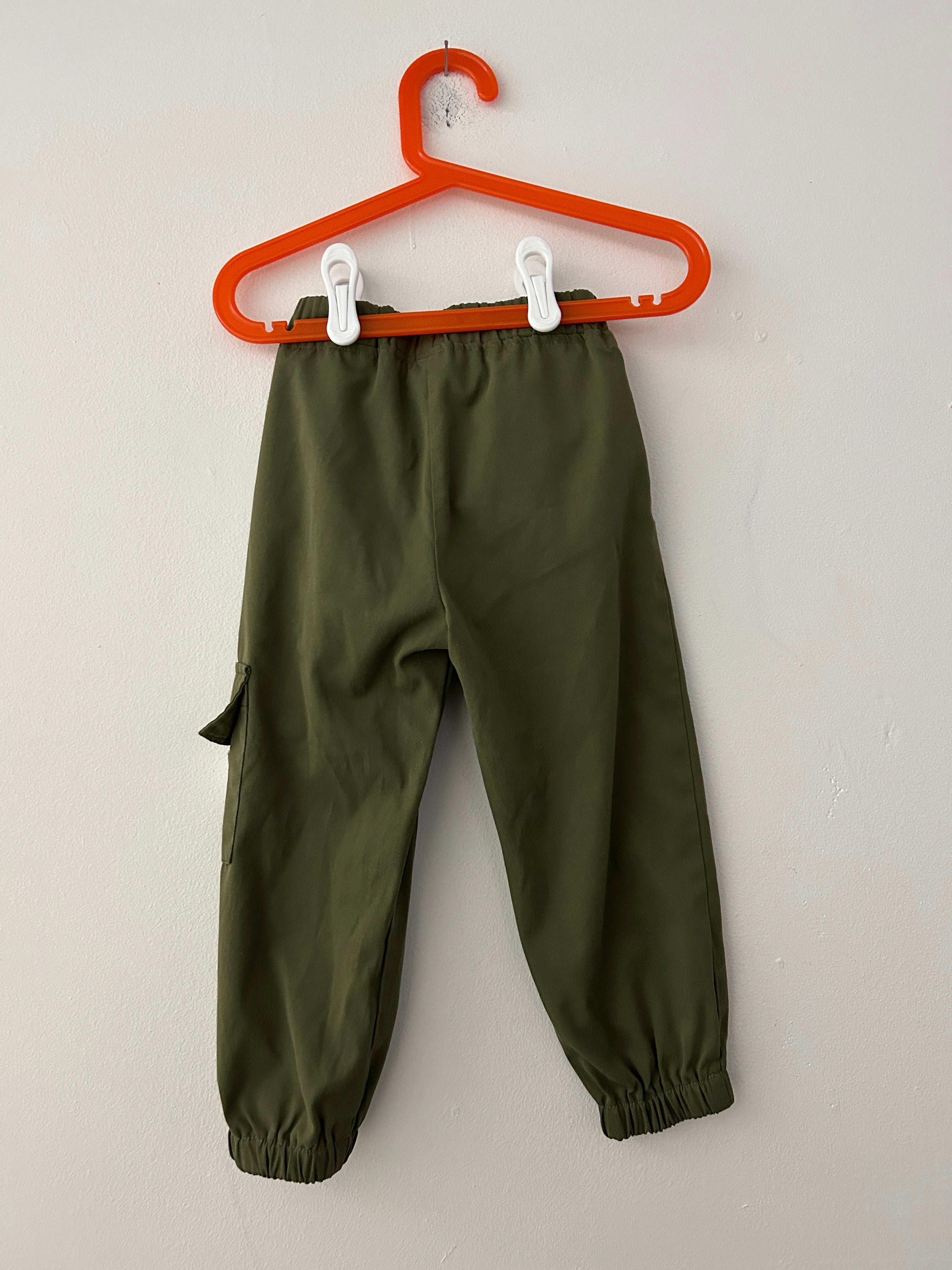 Pantalon cargo vert kaki — PatPat