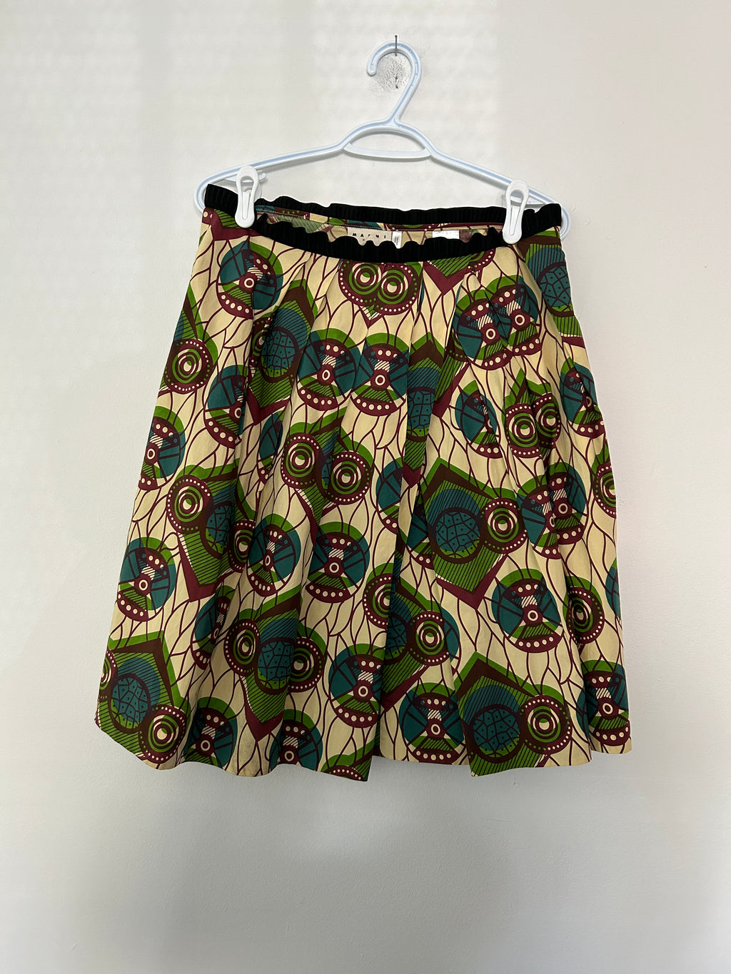 Jupe imprimée cercle multicolore — Marni x H&M