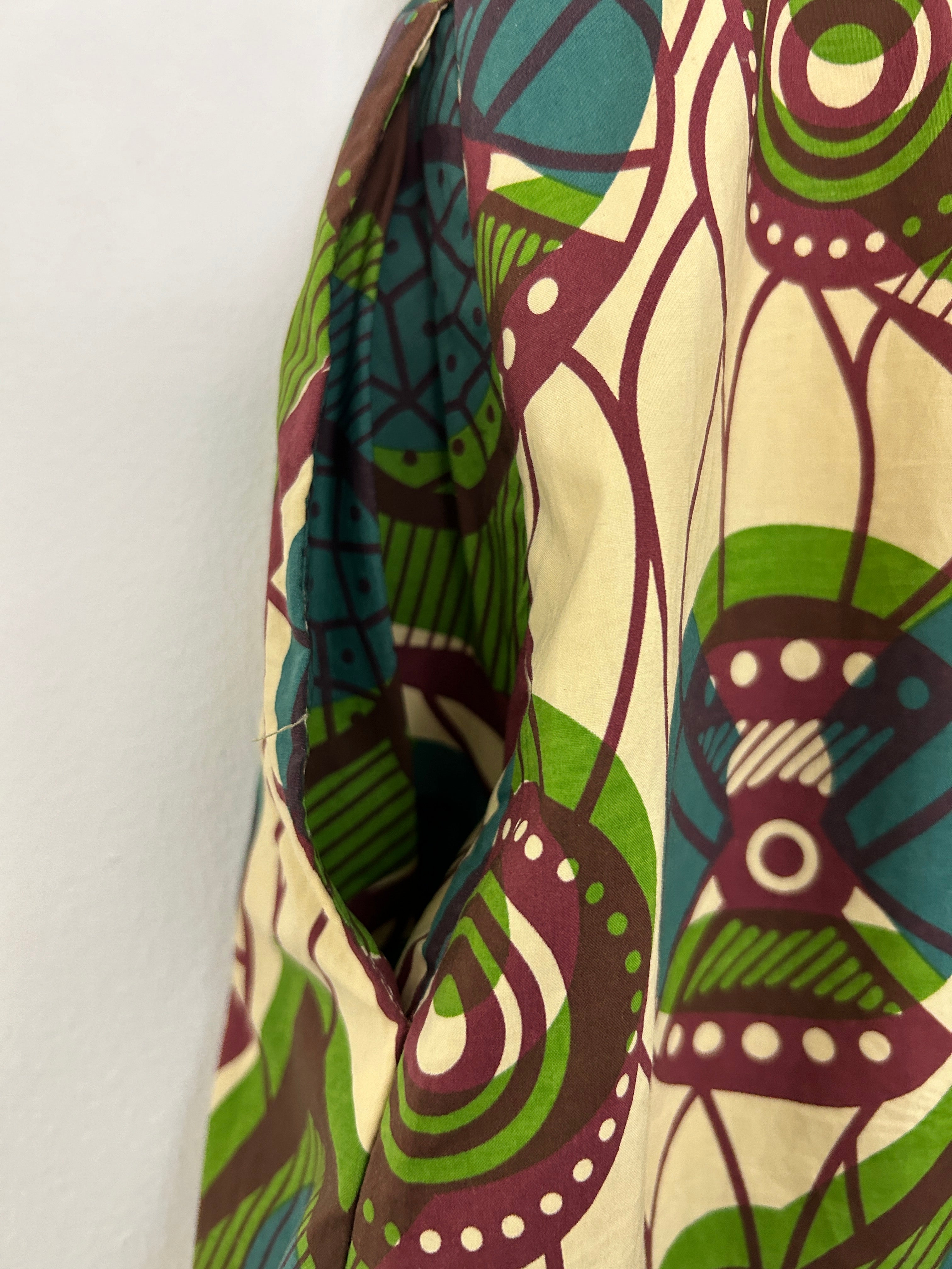 Jupe imprimée cercle multicolore — Marni x H&M