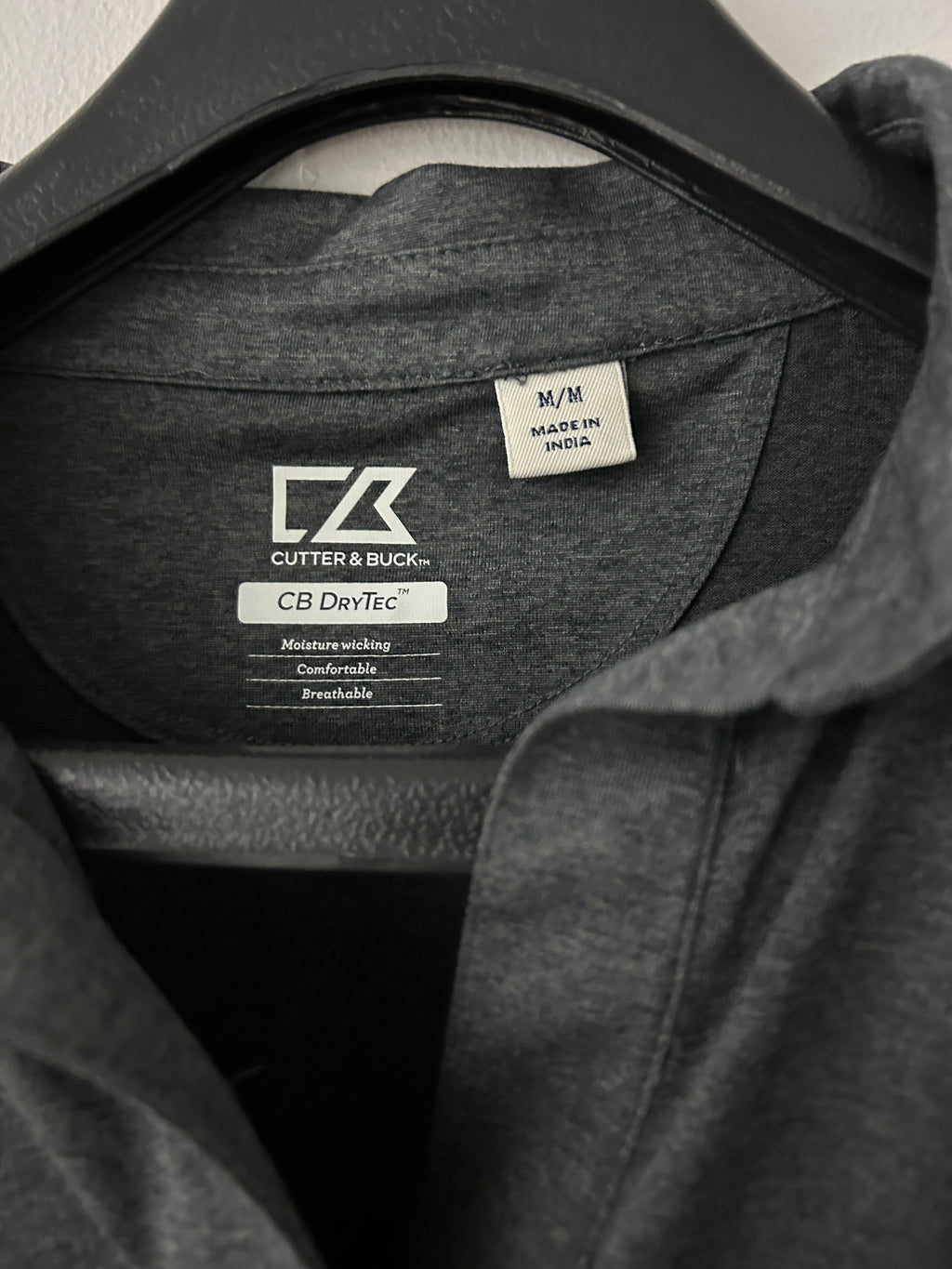 Chandail gris à col polo — Cutter & Buck