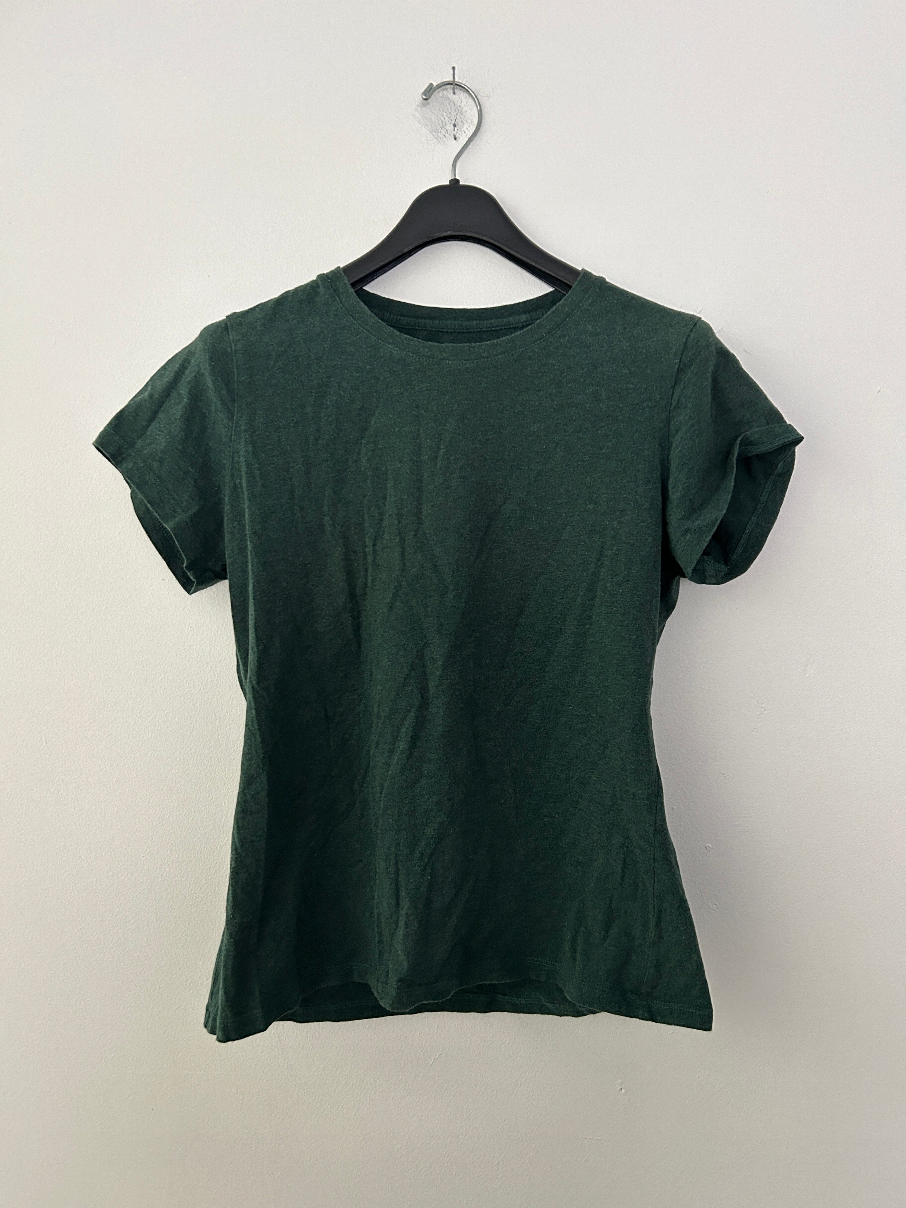 T-shirt vert foncé basique — Twik