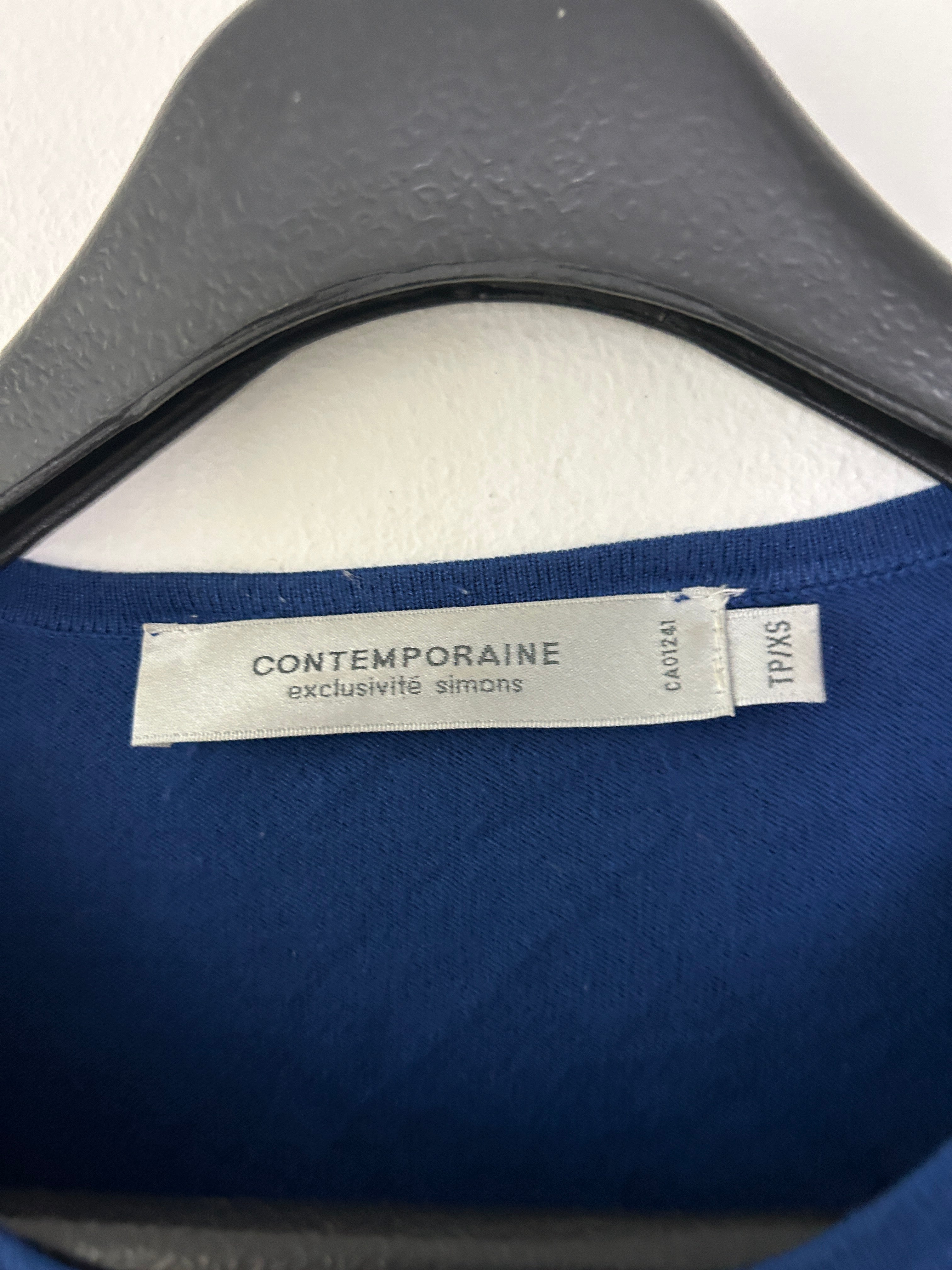 Chandail bleu texturé — Simons