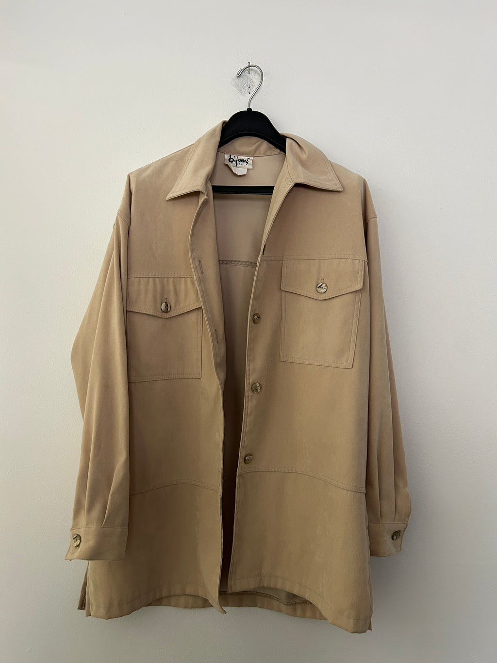 Veste chemise beige — bijami Italy