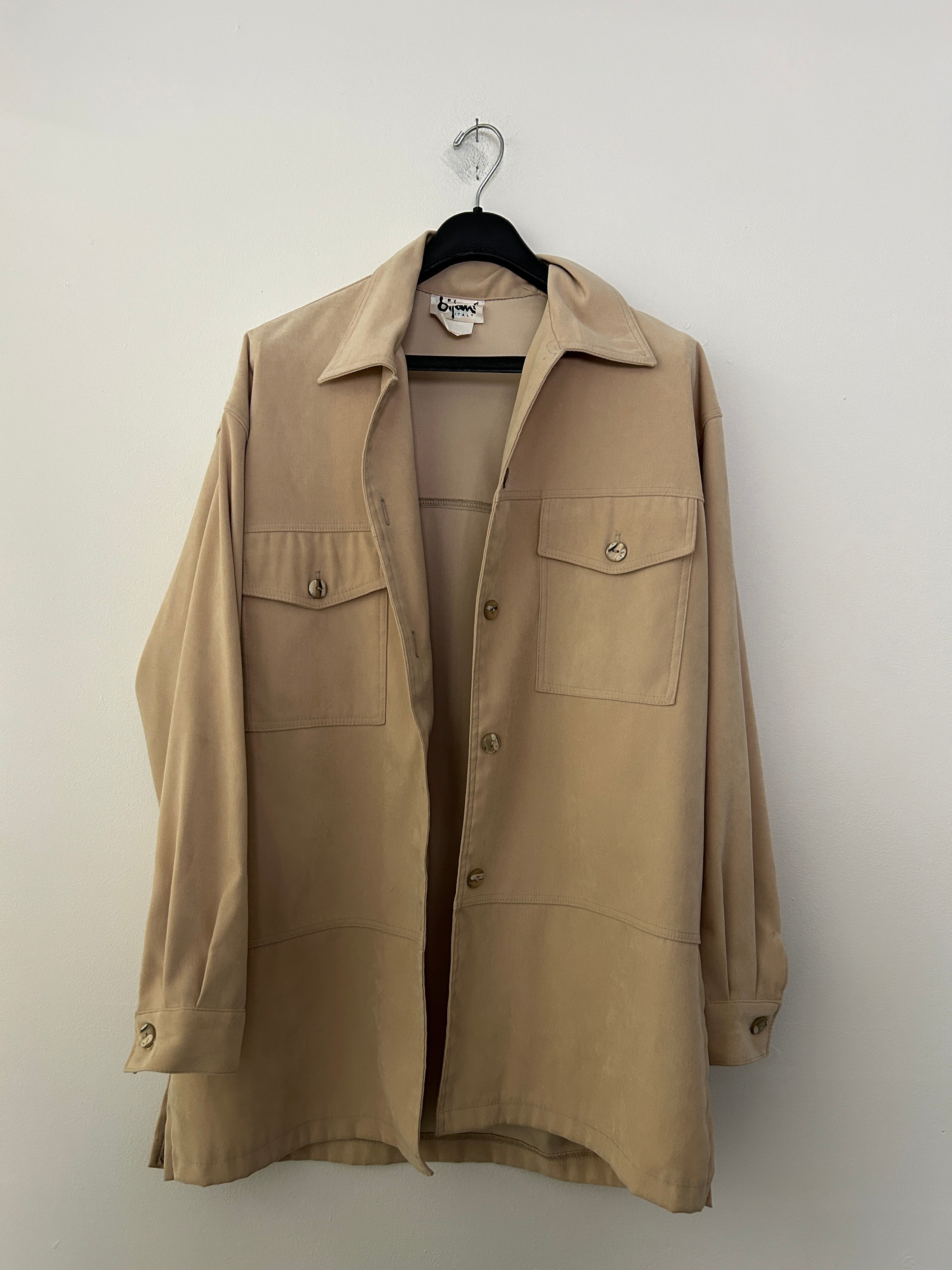 Veste chemise beige — bijami Italy