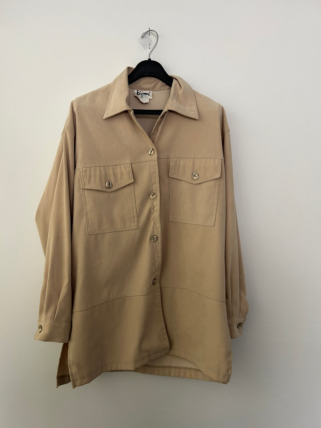 Veste chemise beige — bijami Italy