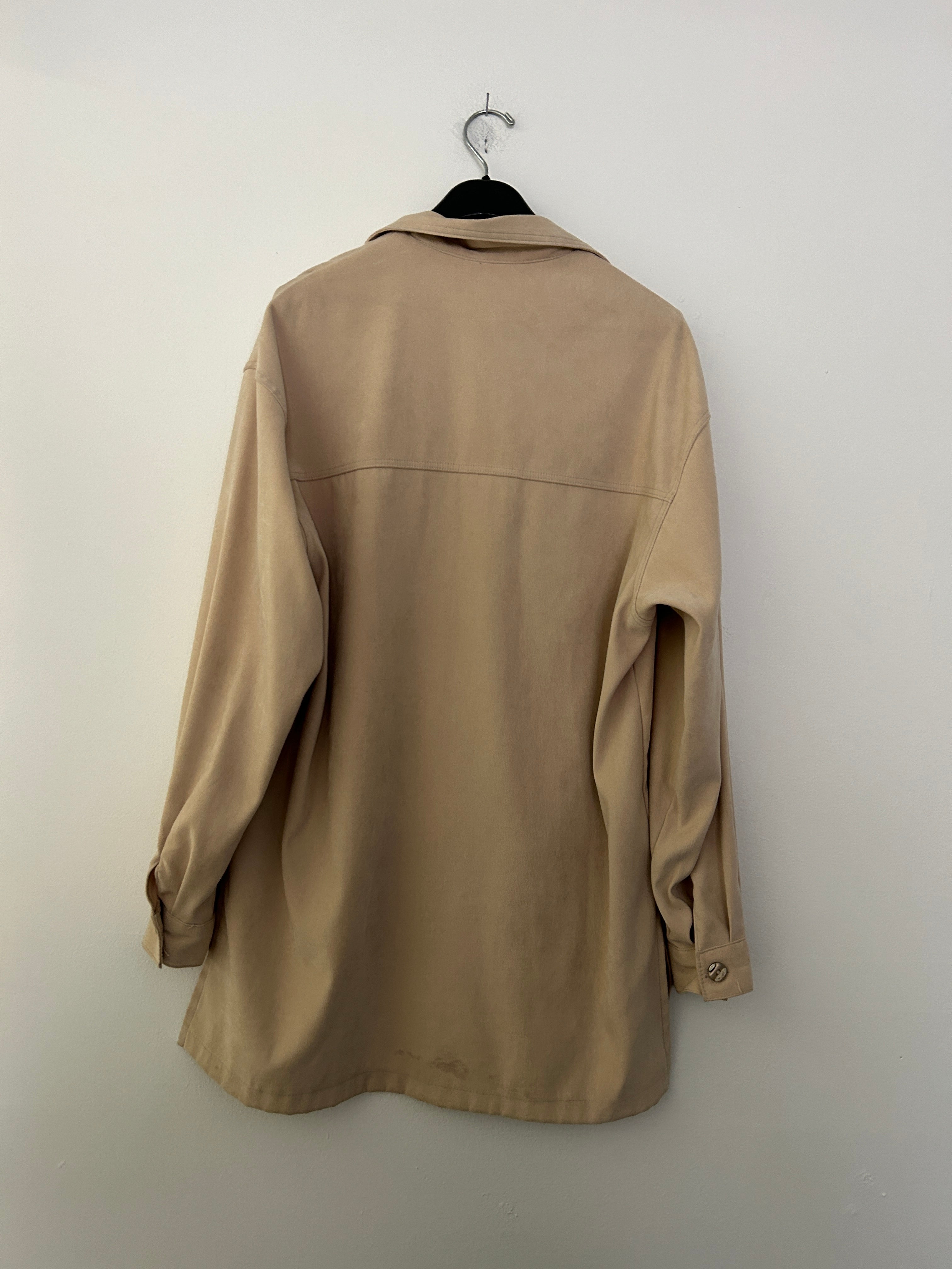 Veste chemise beige — bijami Italy