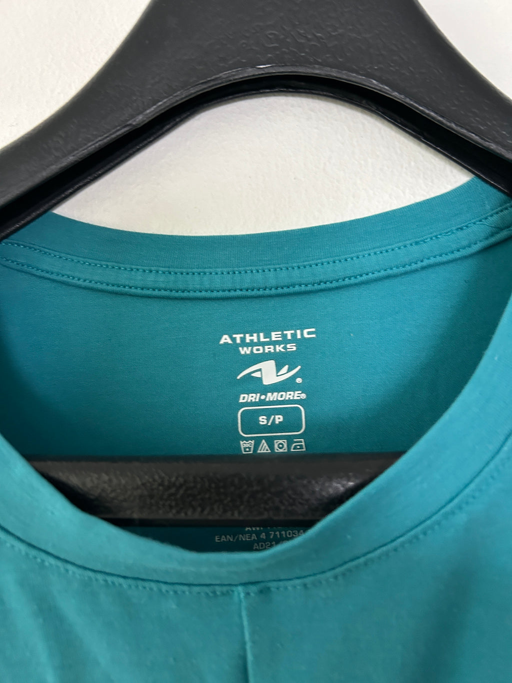 T-shirt turquoise noué à l’avant — Athletic Works
