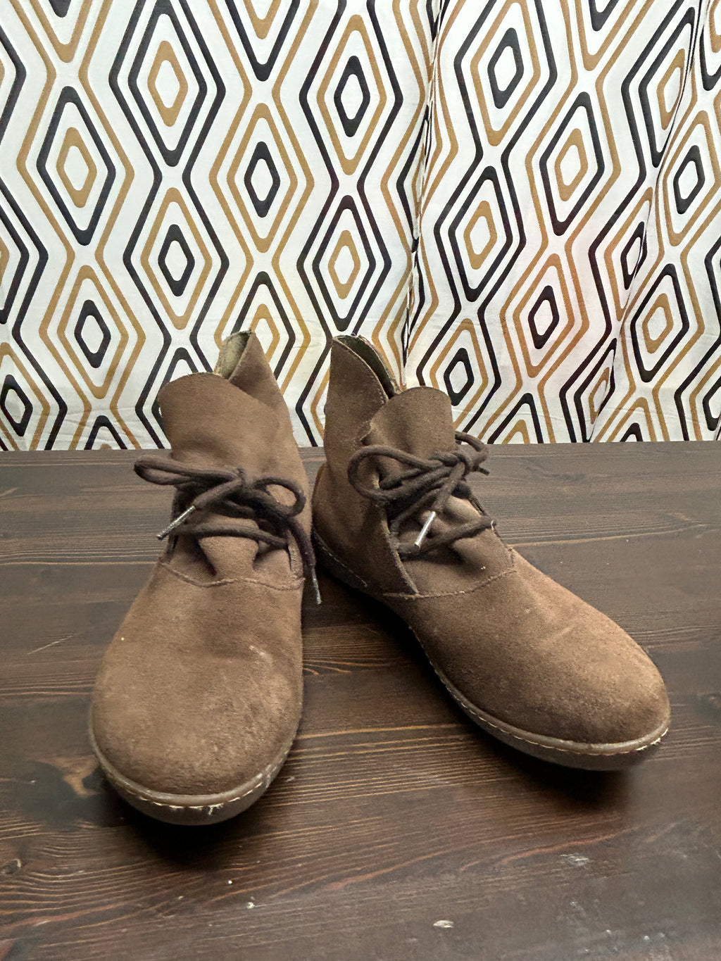 Bottines en suède brunes — El Naturalista