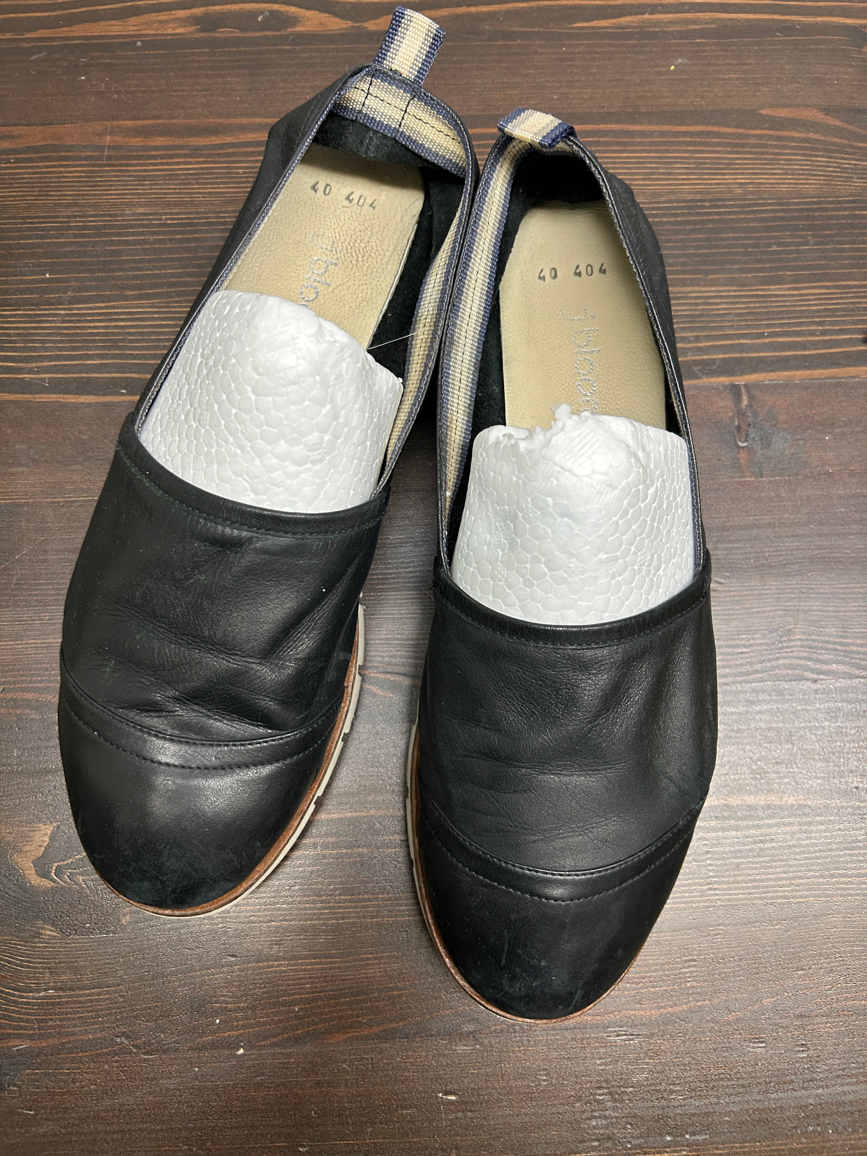 Chaussures en cuir noir — J Bloom