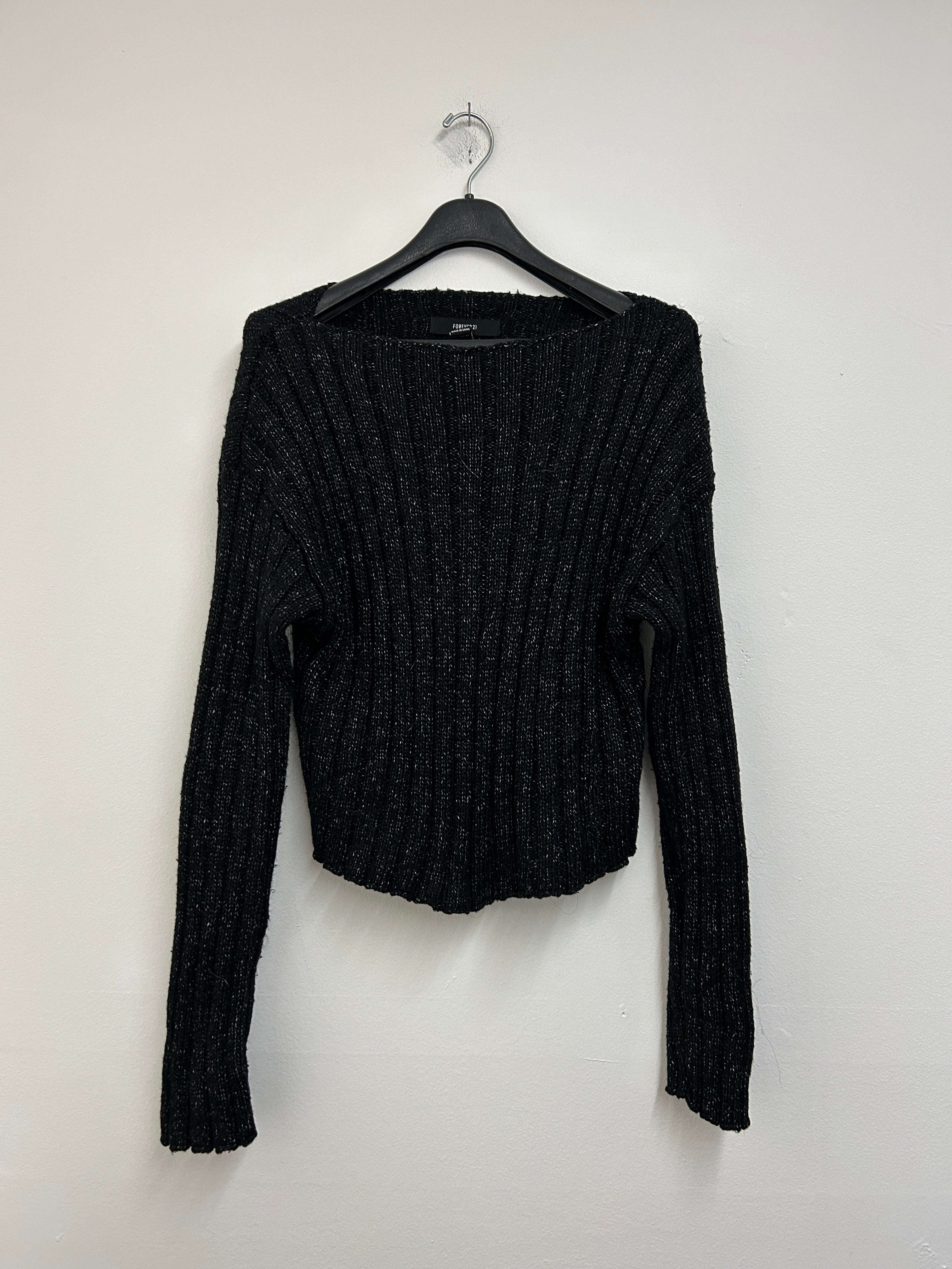 Chandail côtelé court — Forever 21