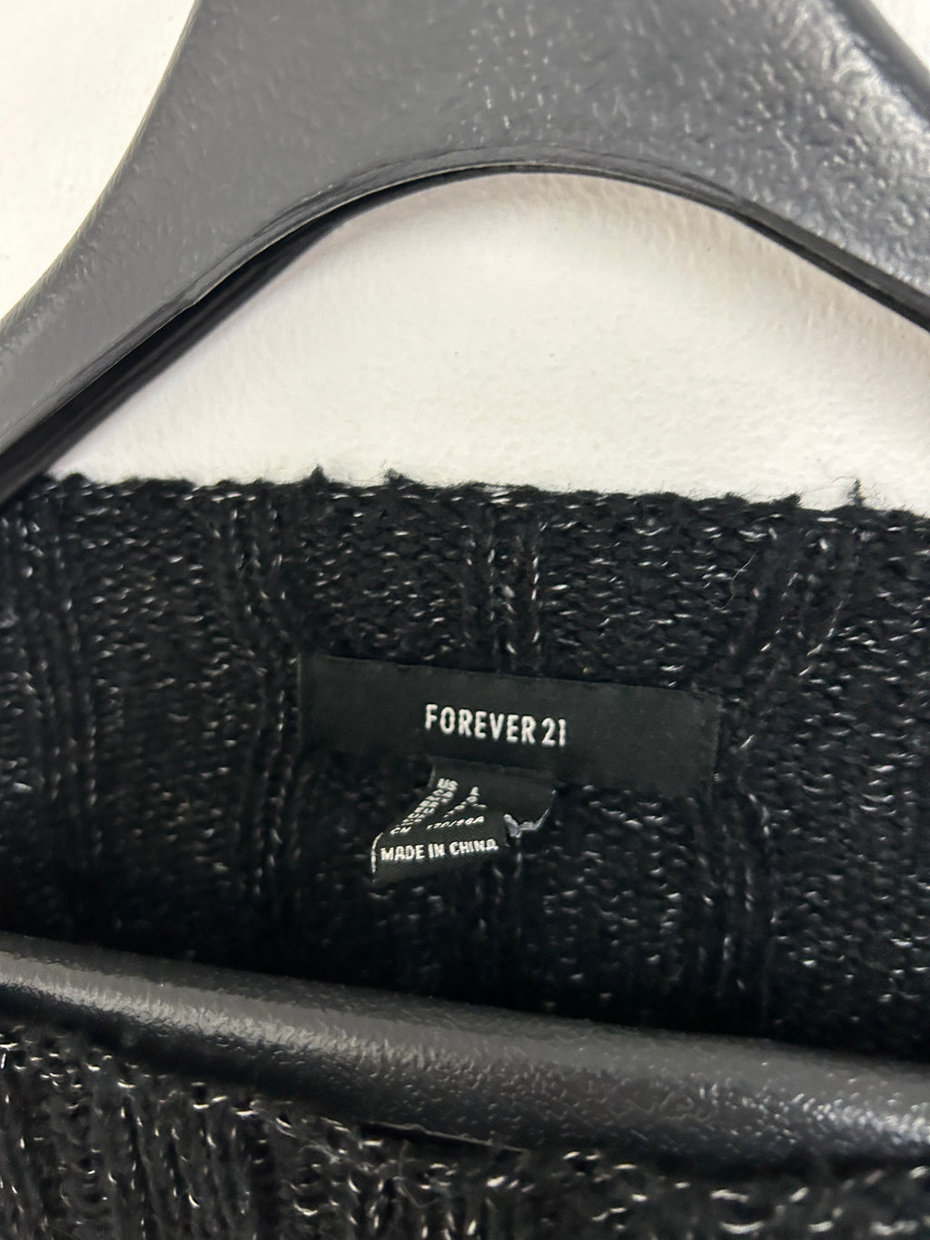 Chandail côtelé court — Forever 21