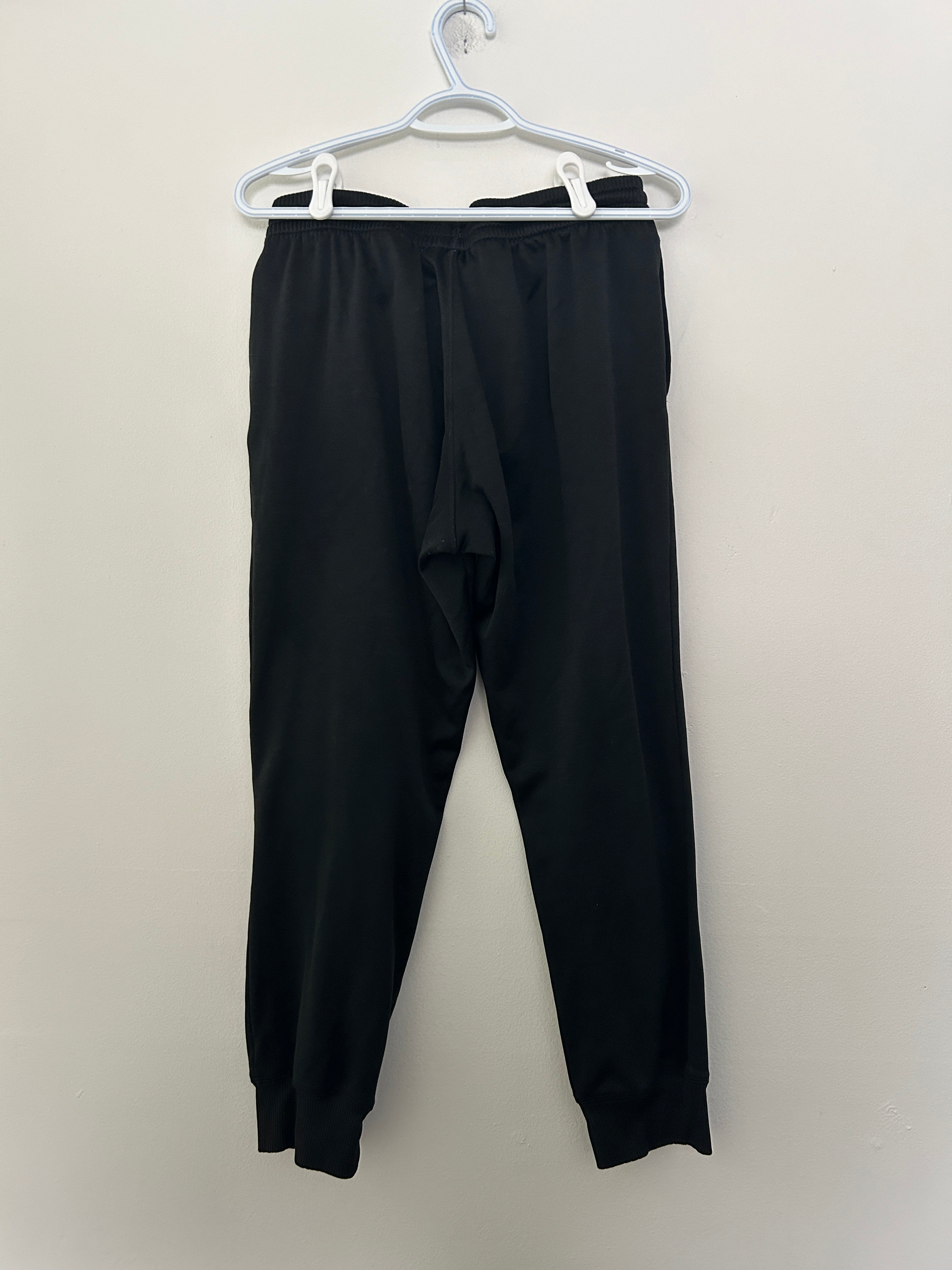 Pantalon de jogging noir à taille élastique – Adidas