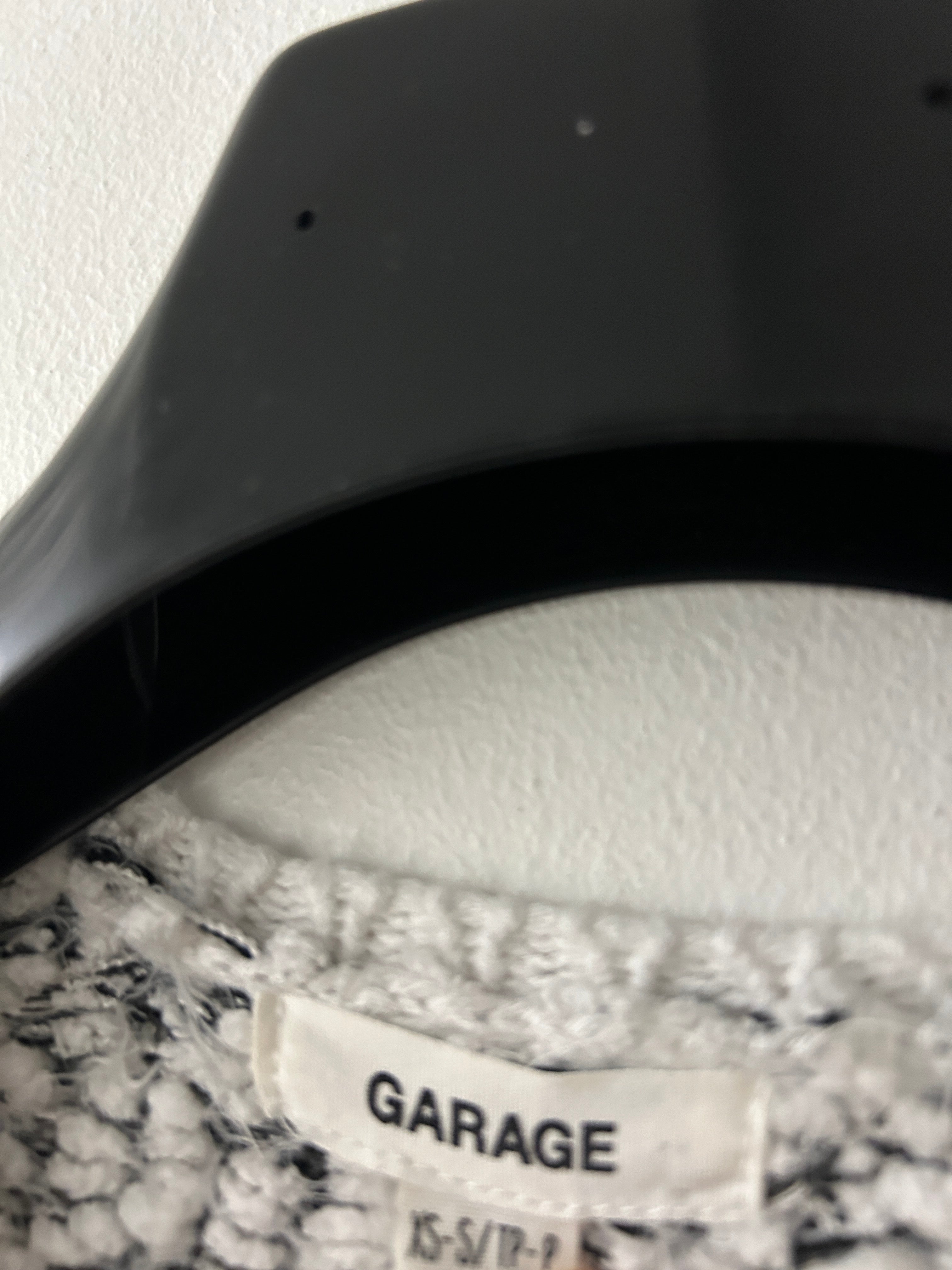 Cardigan gris moucheté ouvert en tricot – Garage