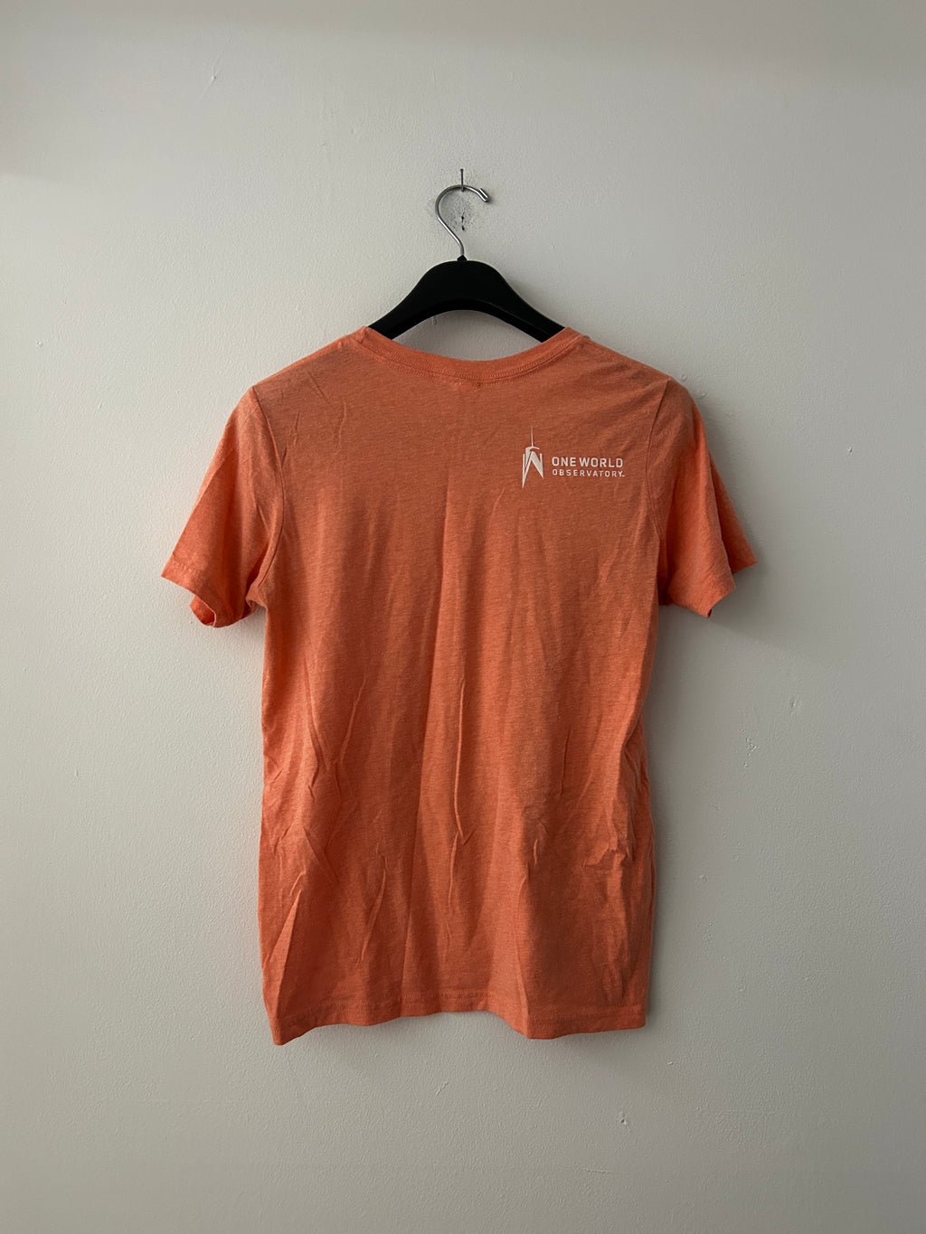 T-shirt orange à imprimé NYC New York – One World Observatory