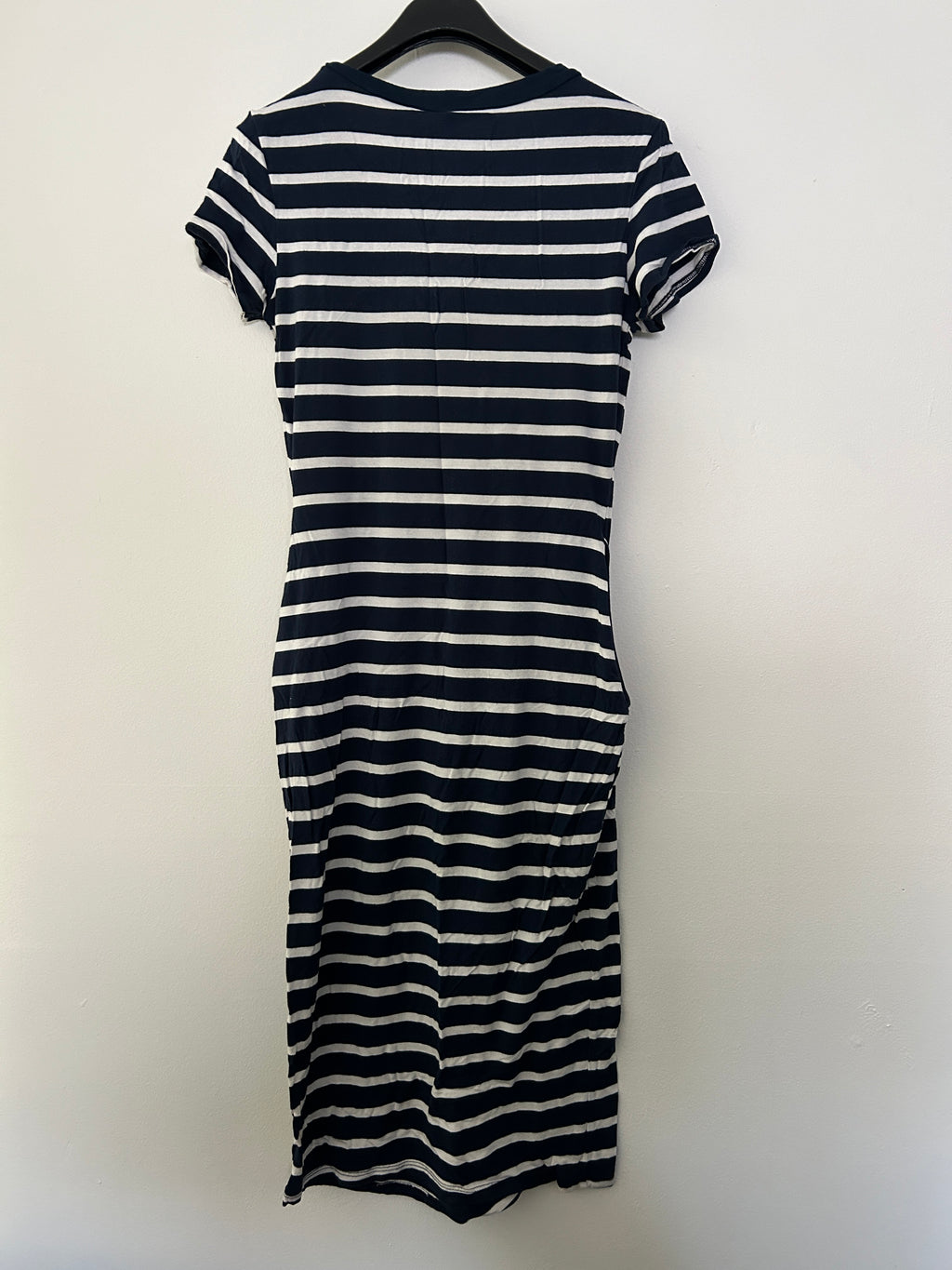 Robe rayée noir & blanc avec poches – Rebel Sugar