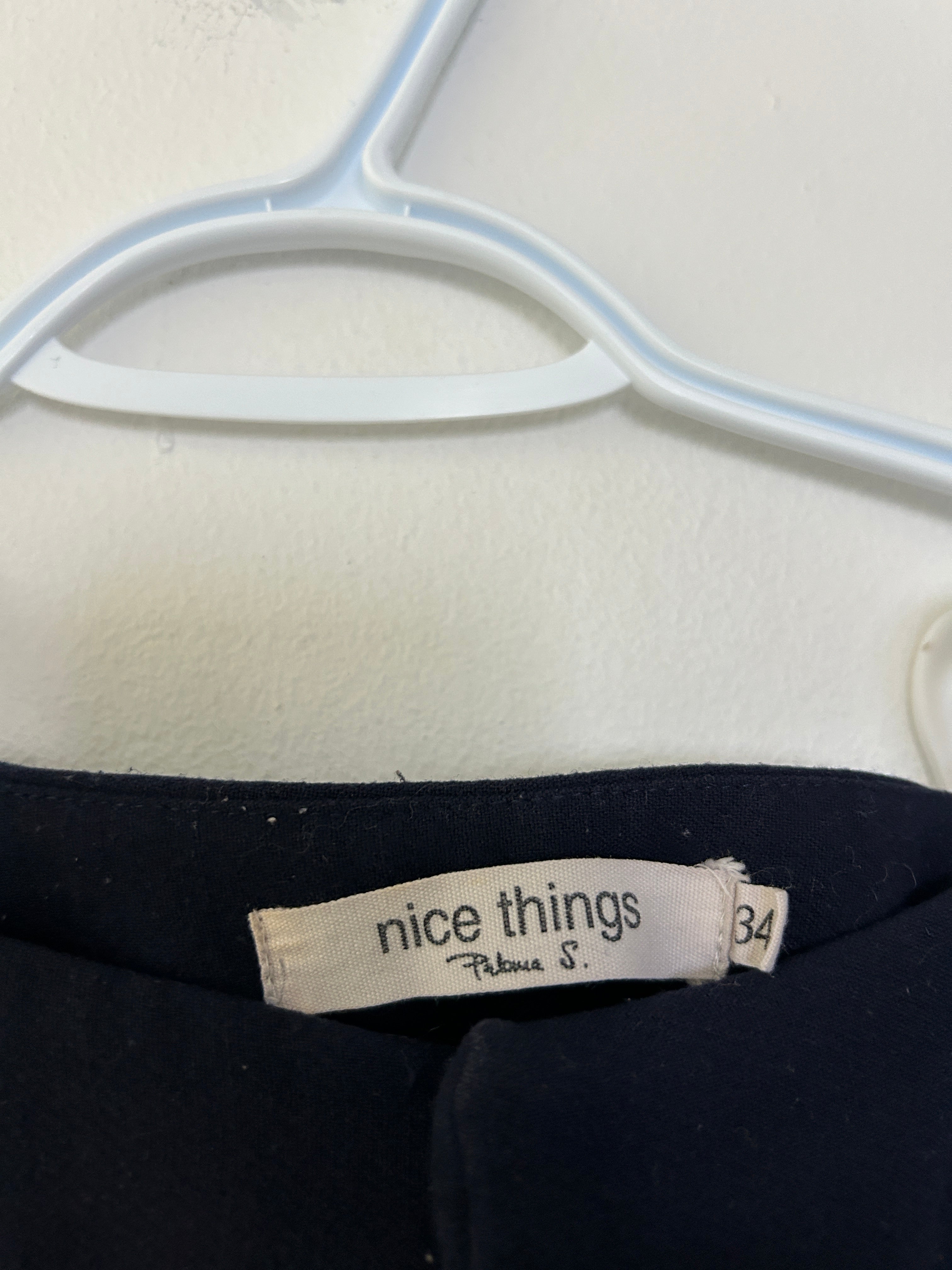 Pantalon noir droit élégant – Nice Things (Paloma S.)