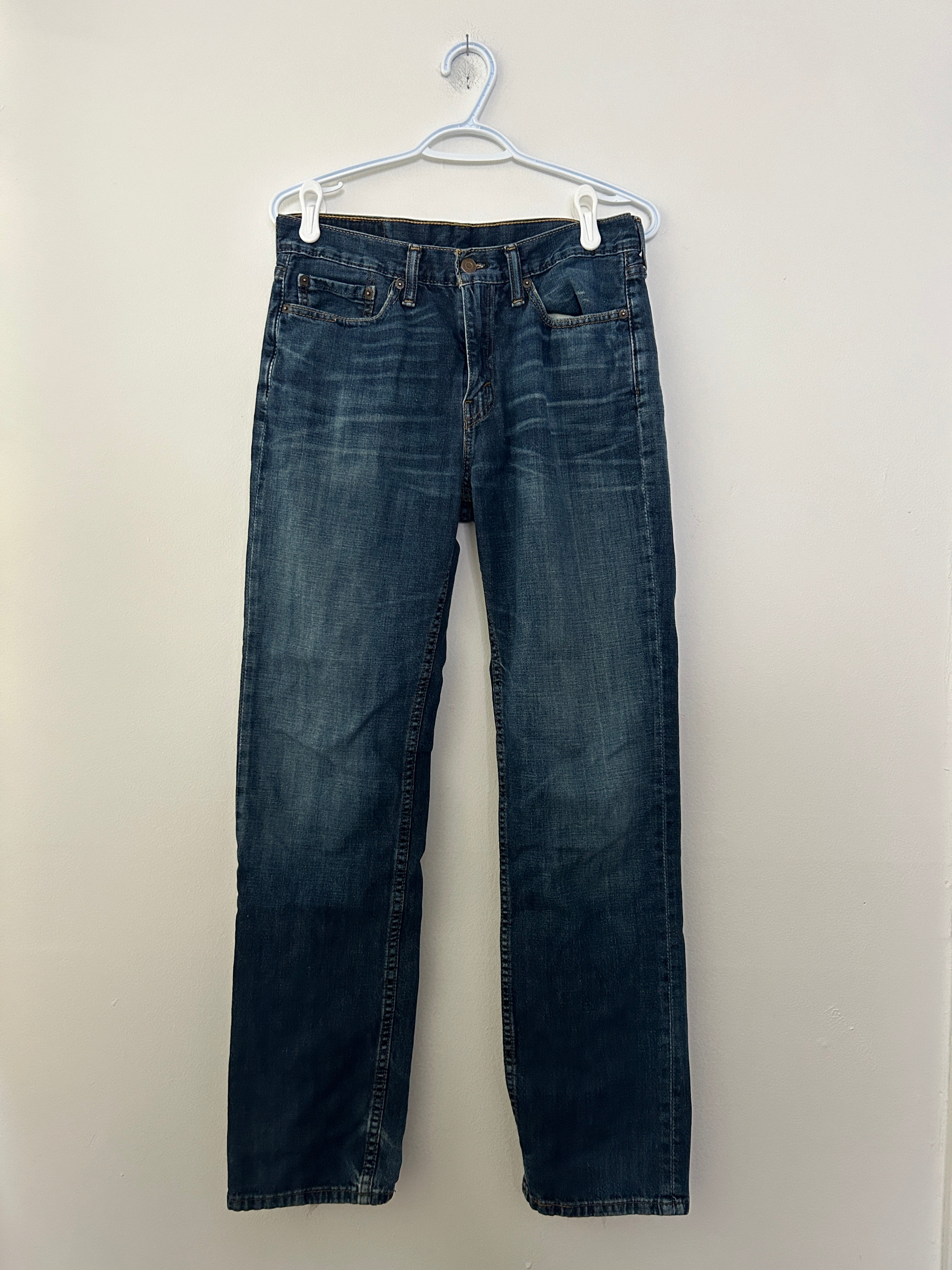 Jean Levi’s 514 coupe droite bleu denim
