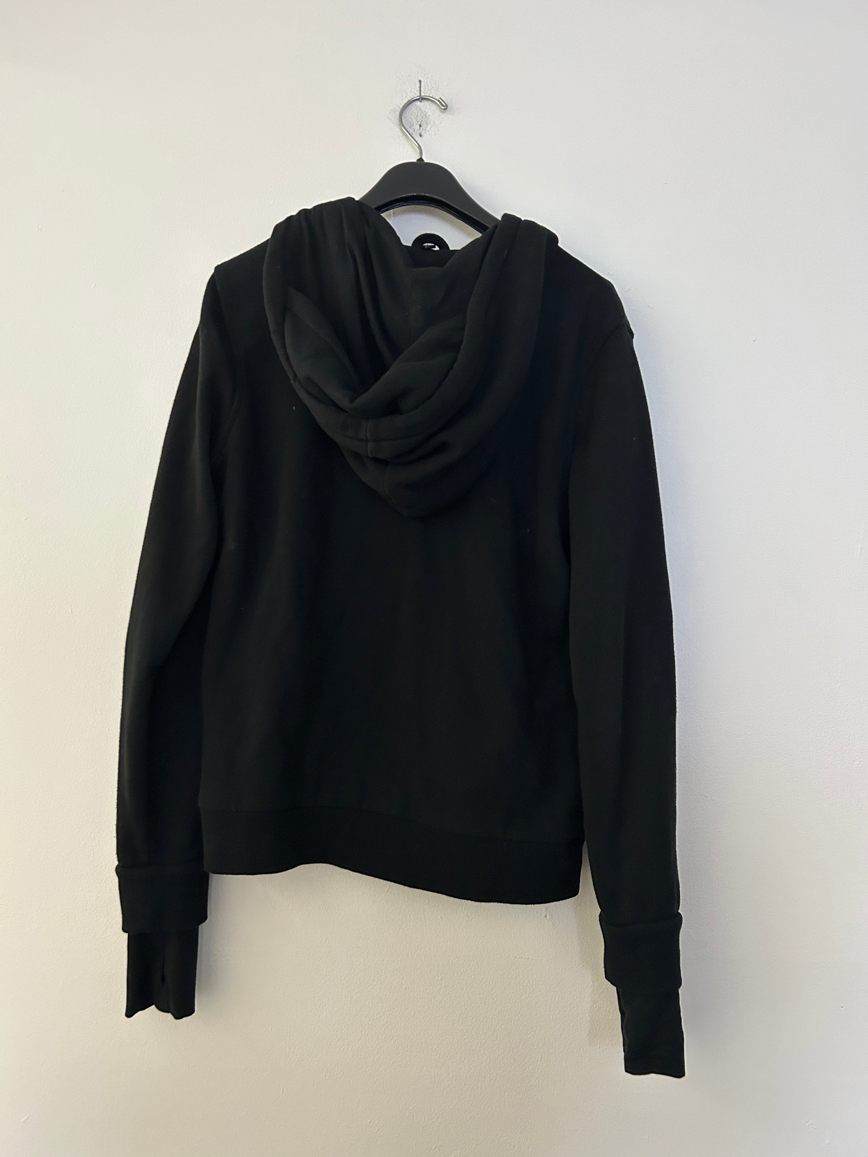 Veste à capuche noire zippée - BAUBAX