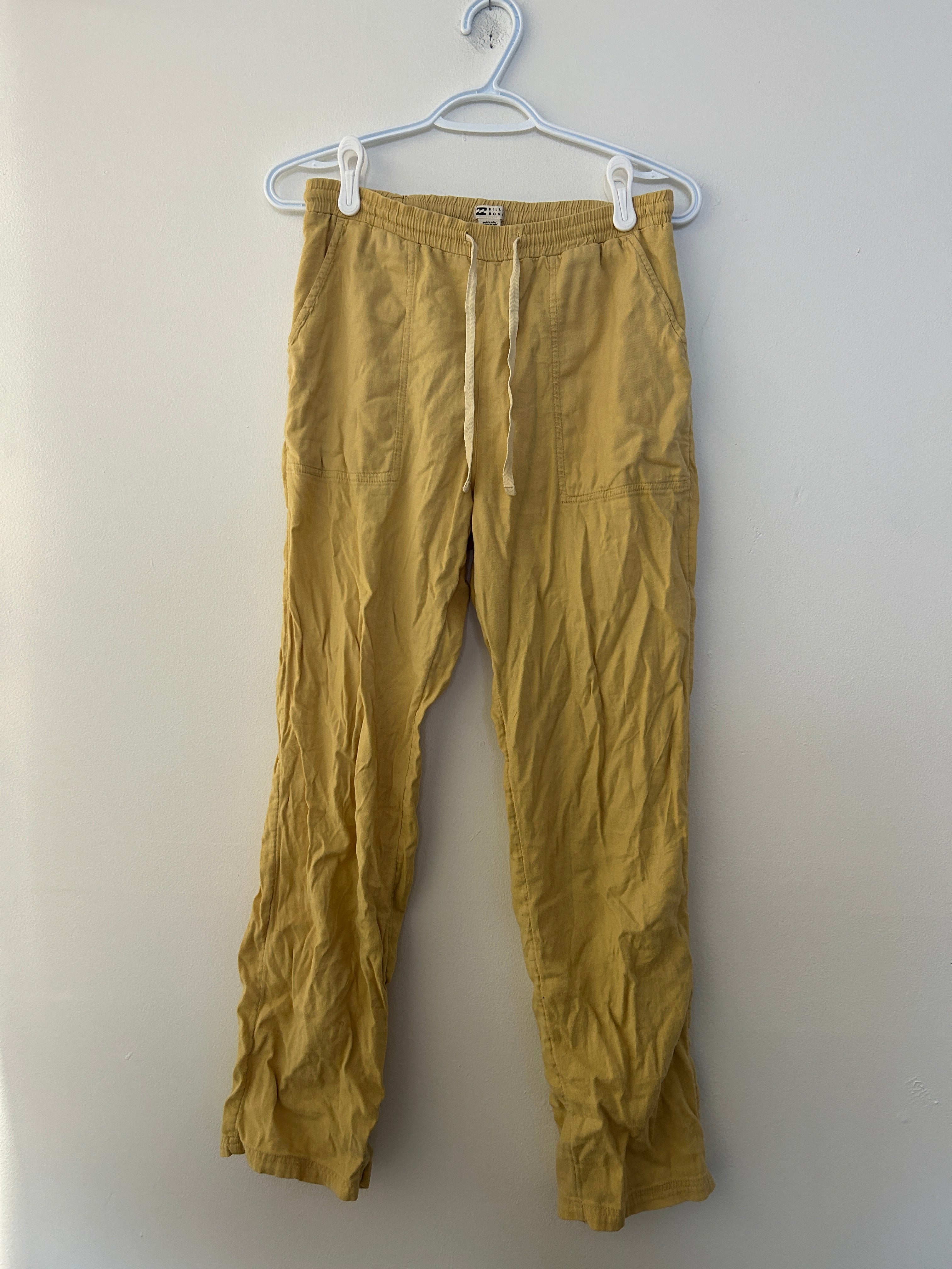 Pantalon jogger Billabong jaune moutarde