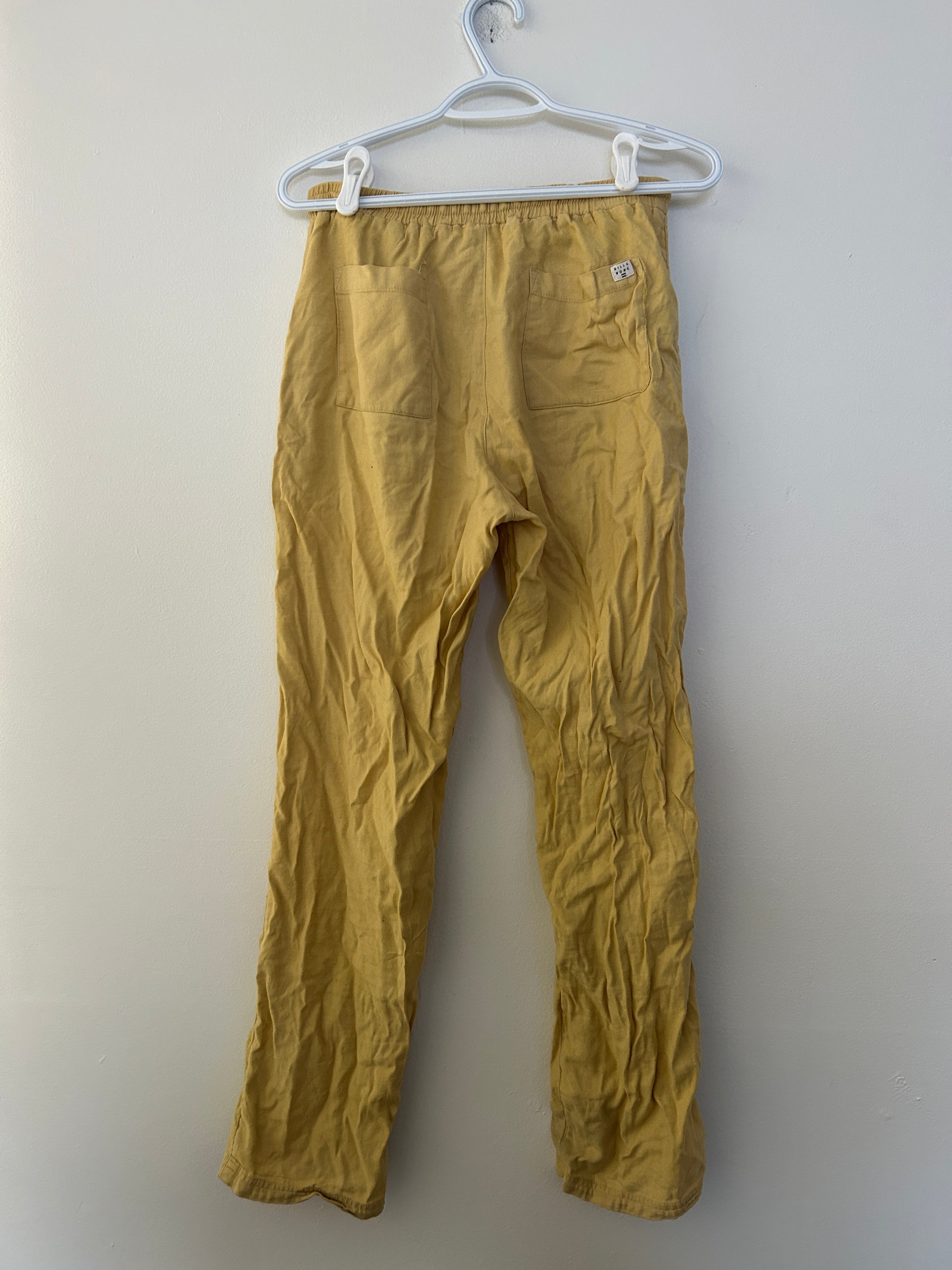 Pantalon jogger Billabong jaune moutarde