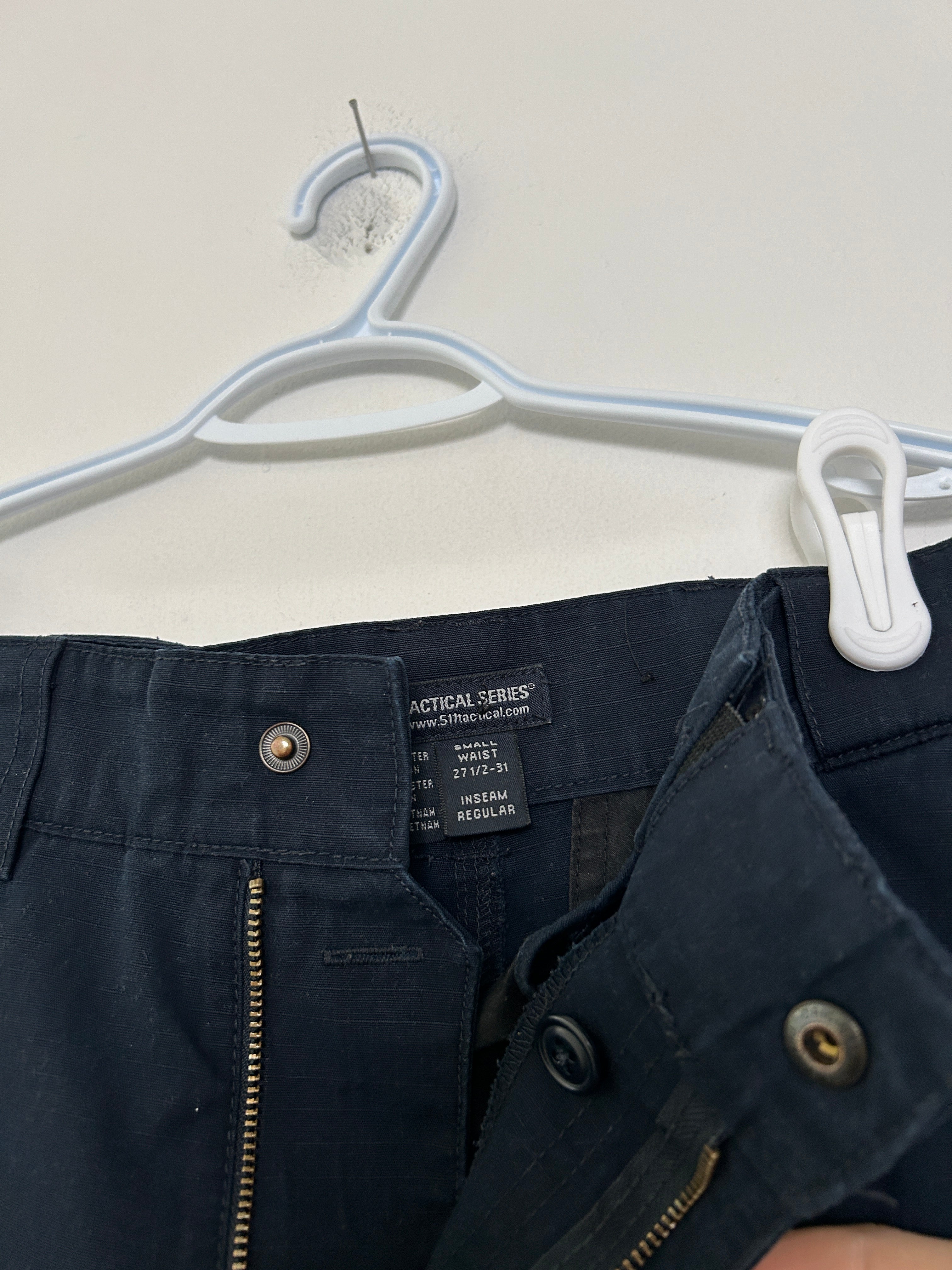 Pantalon cargo tactique noir – Tactical Series