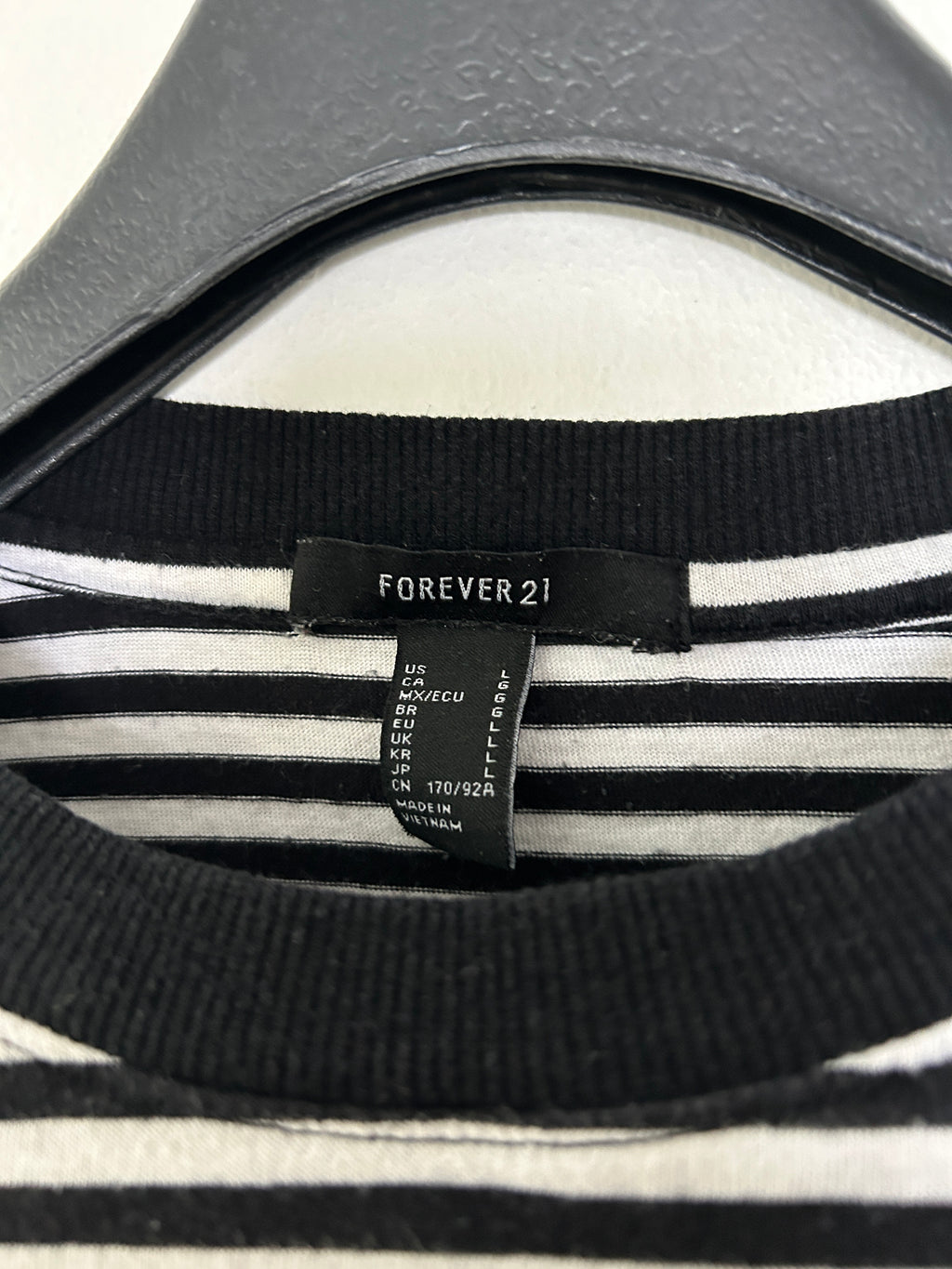 Haut rayé manches longues – Forever 21